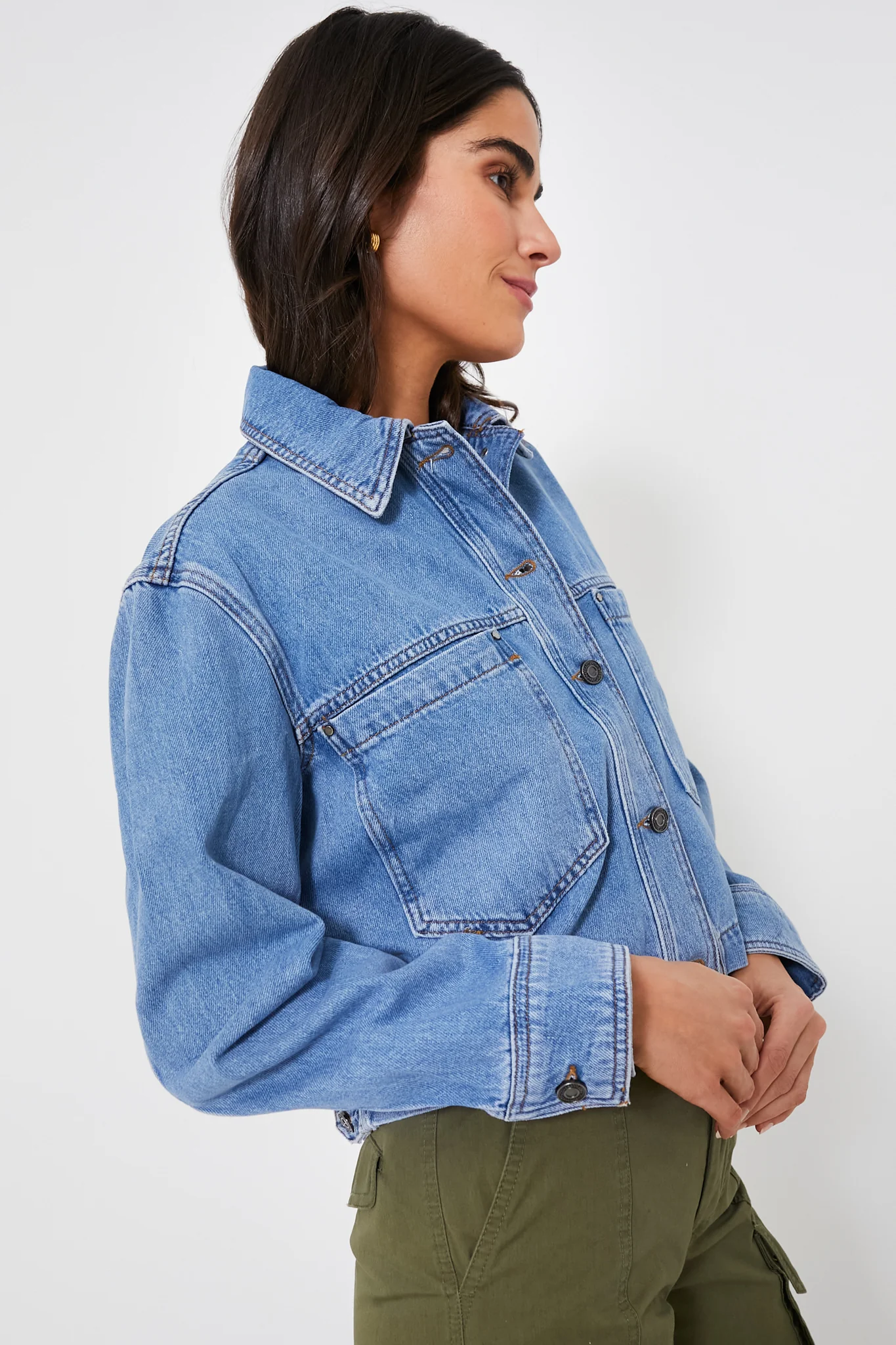 Indigo Clair Barnabe Jacket - Image 3