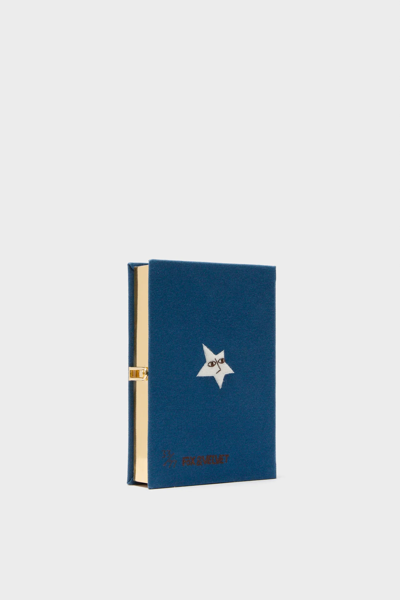 Indigo Latim Manhattan Cocktail Book Clutch - Image 4