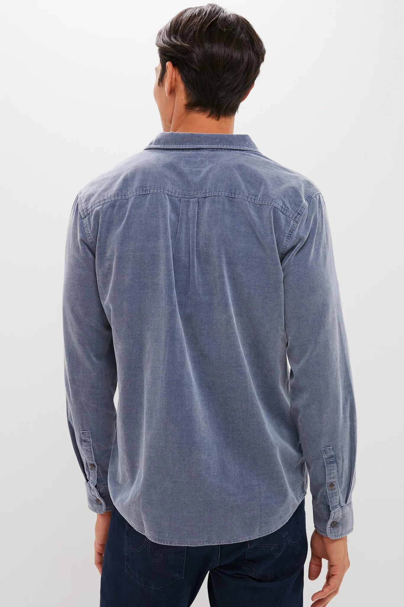 Indigo Lightweight Cord Shirt - Image 4