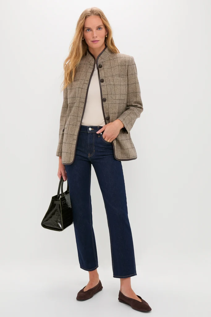 Indigo Rinse Leah Mid Rise Straight Leg - Image 2
