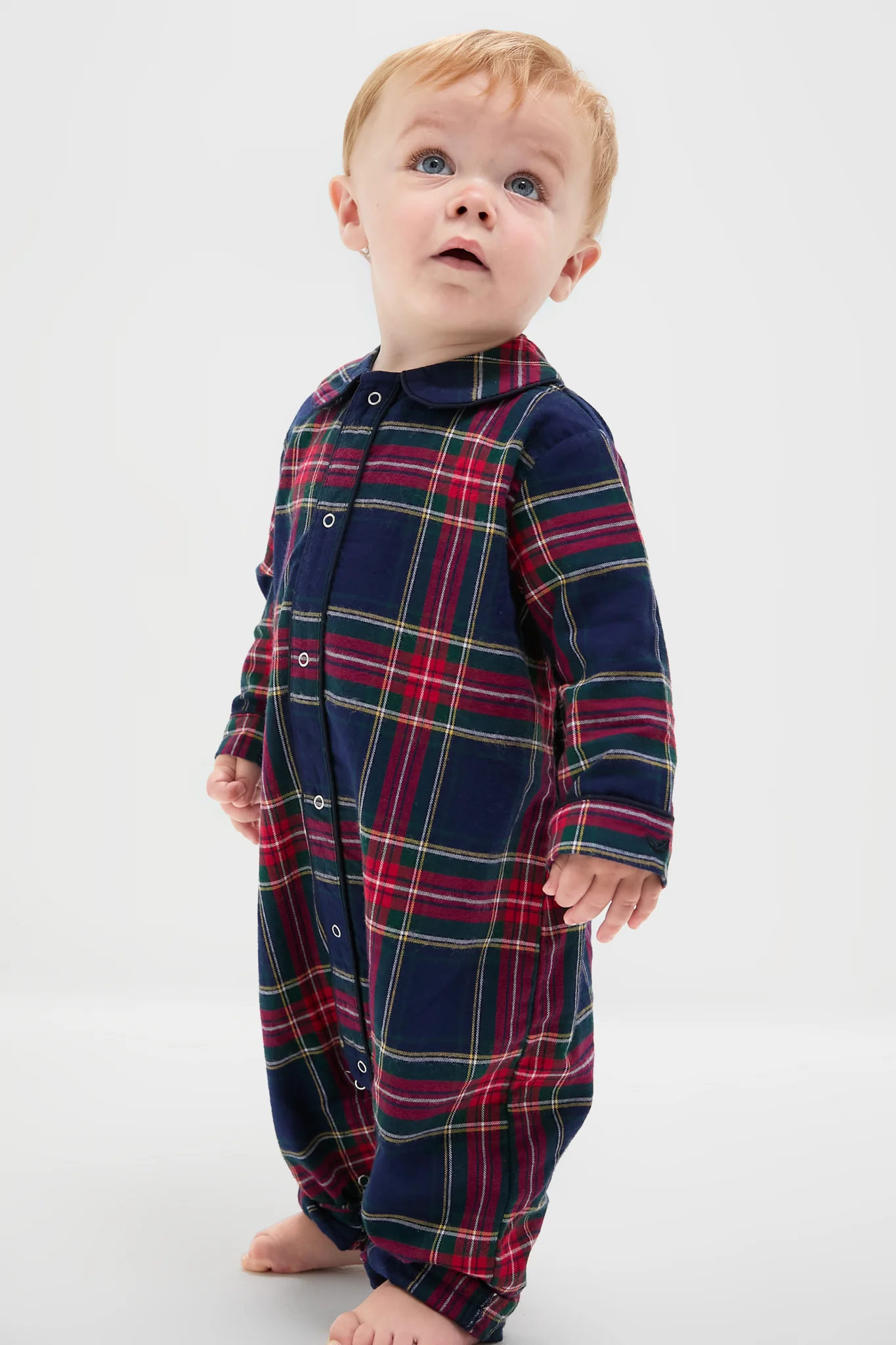 Infant Windsor Tartan Romper - Image 2