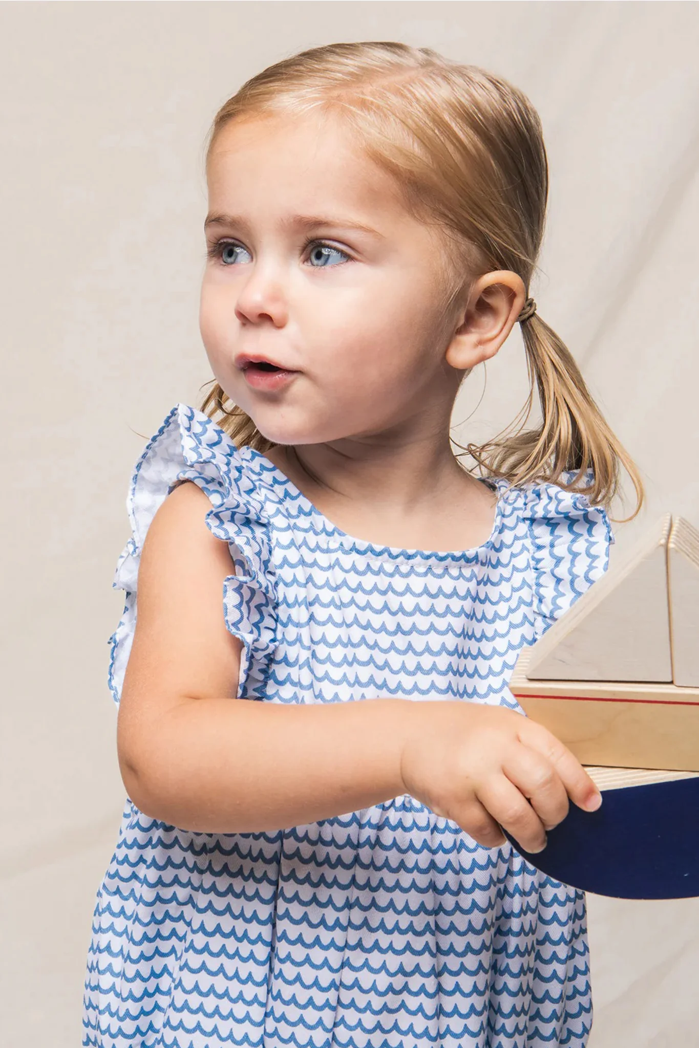 Infant's La Mer Ruffled Romper - Image 4