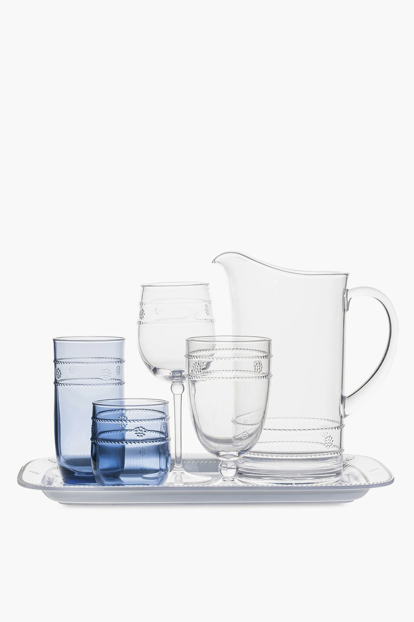 Isabella Acrylic Blue Tumbler - Image 2