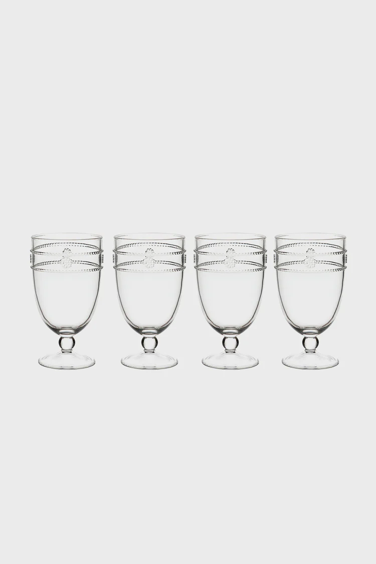 Isabella Acrylic Goblet Set of 4 - Image 3