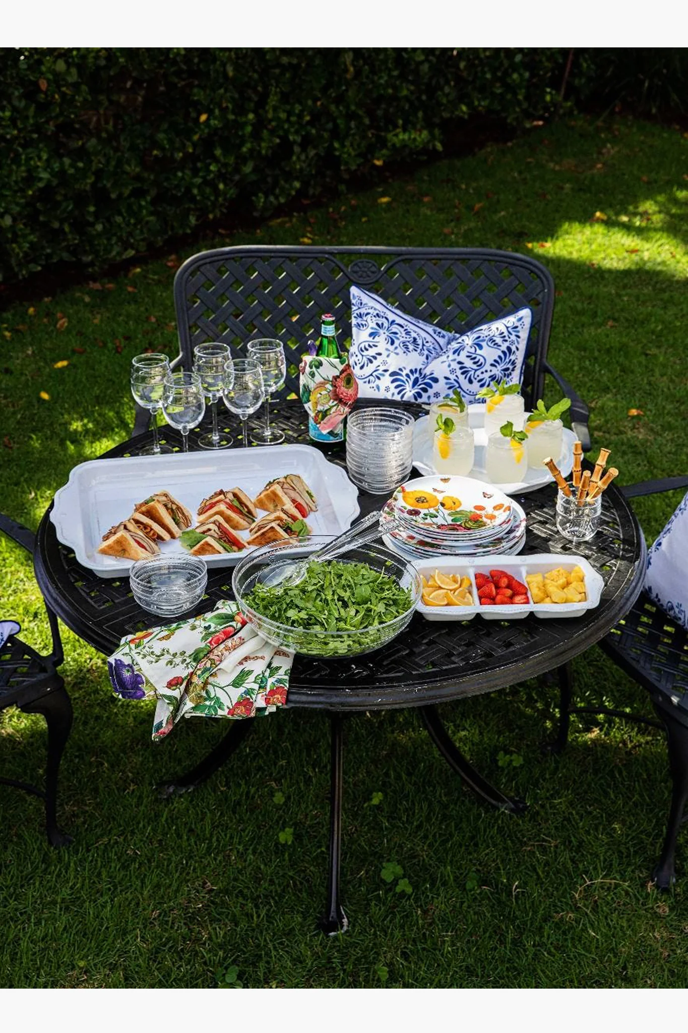 Isabella Acrylic Salad Servers - Image 4