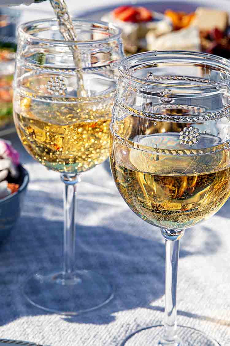 Isabella Acrylic Wine Glass Set of 4 - Image 2