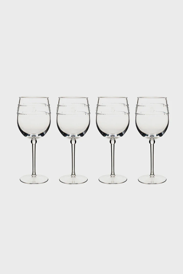 Isabella Acrylic Wine Glass Set of 4 - Image 3