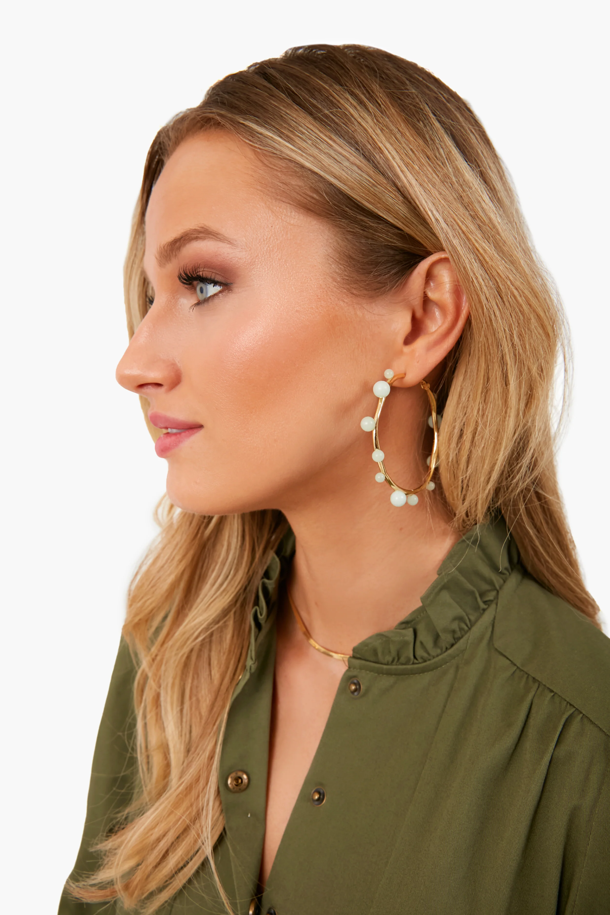 Isla Light Blue Hoops - Image 2