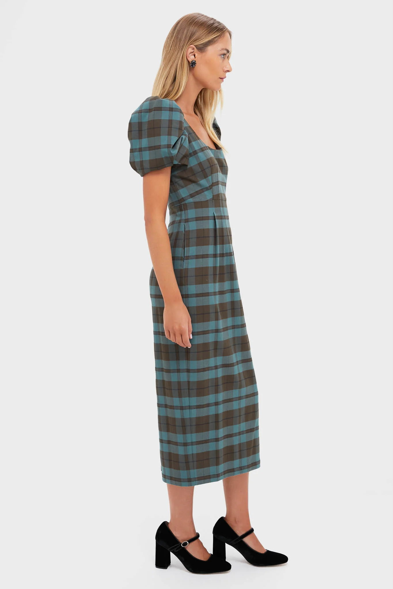 Isle of Skye Plaid Alexandra Dress - Image 3