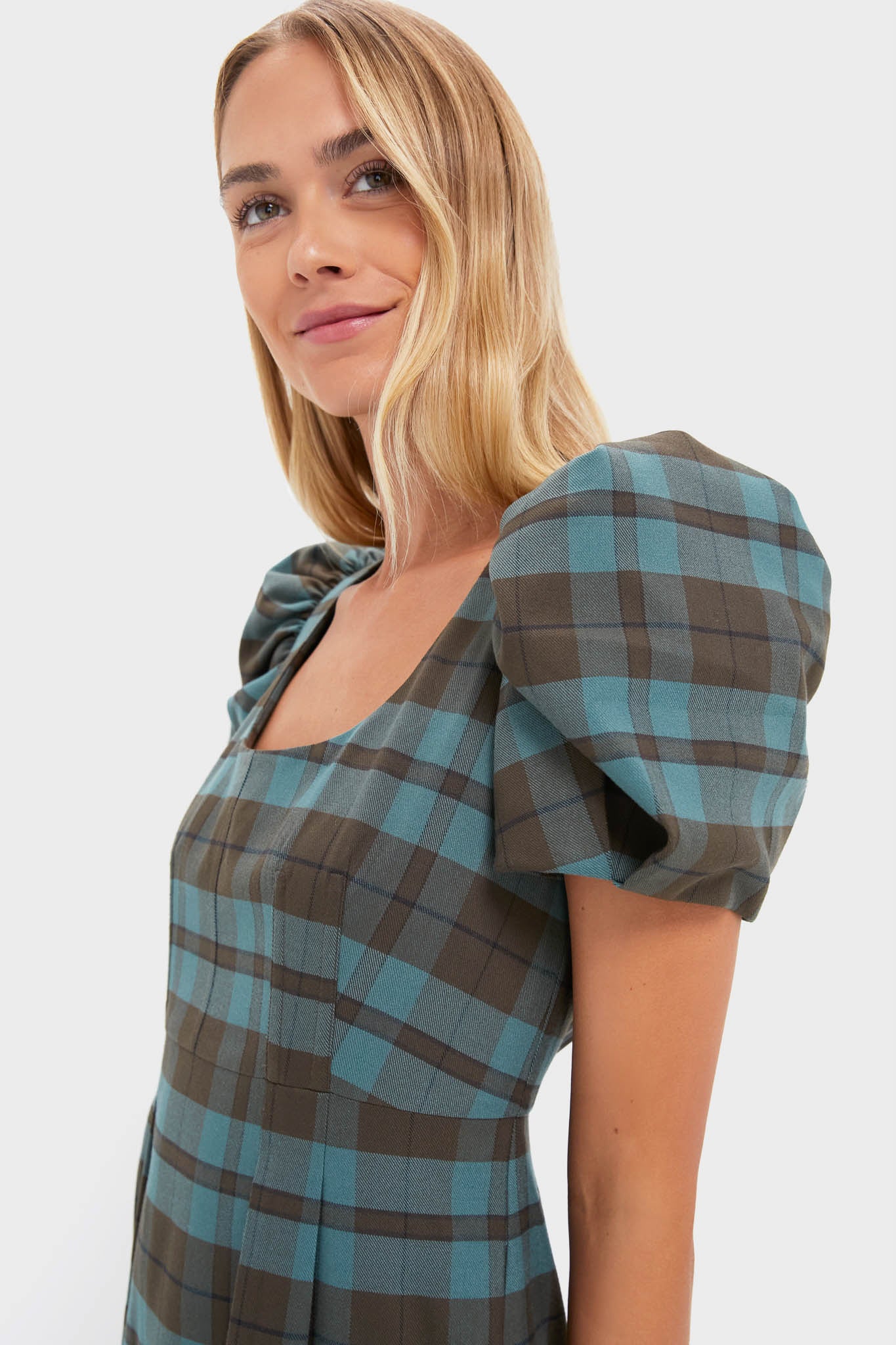 Isle of Skye Plaid Alexandra Dress - Image 5