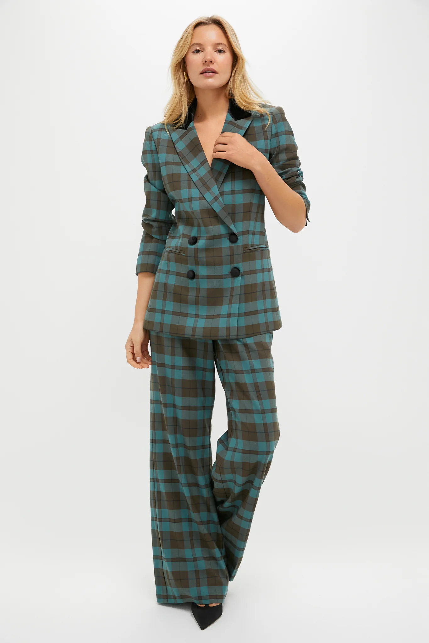 Isle of Skye Plaid Diana Blazer - Image 6