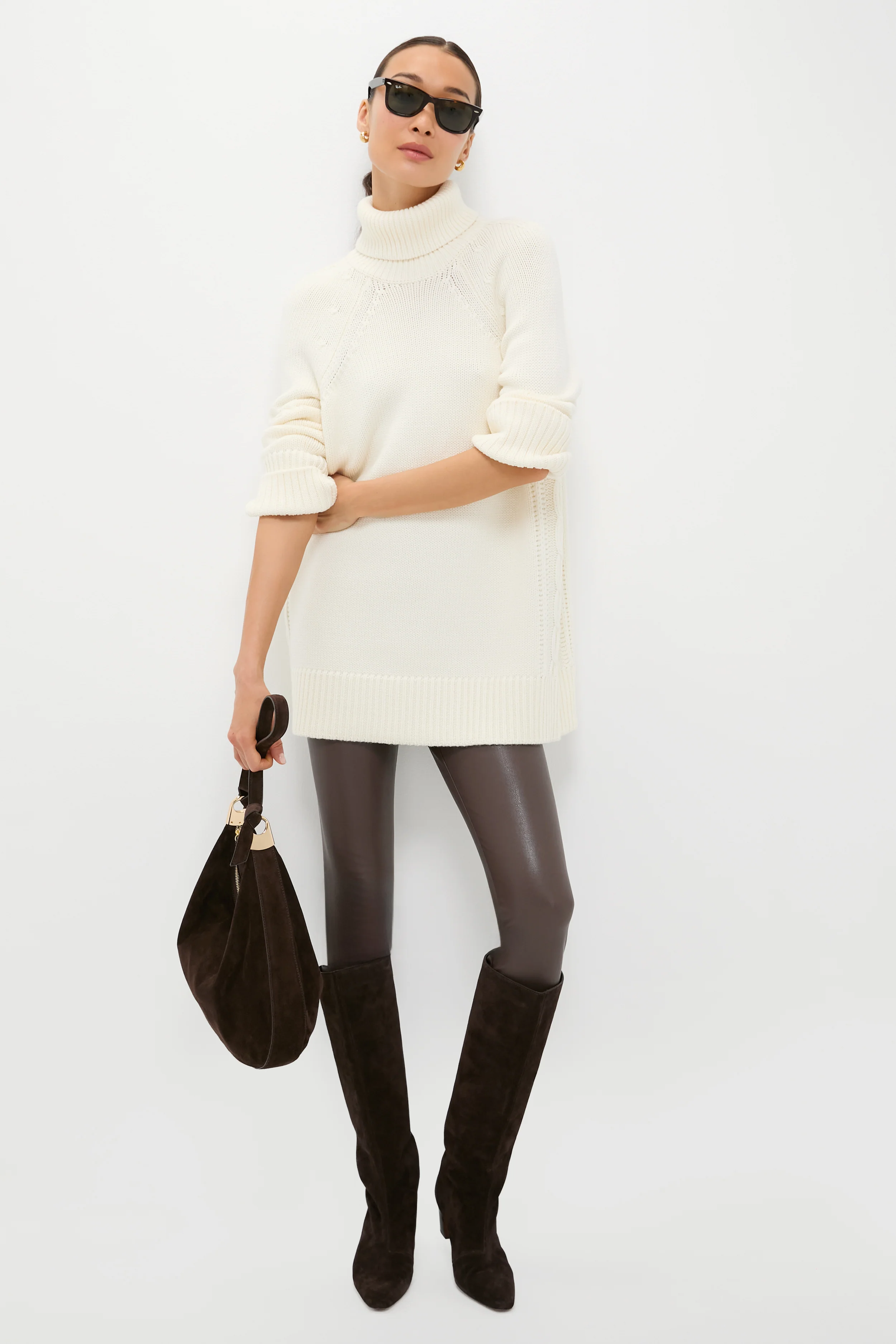 Ivory Louisa Turtleneck Sweater - Image 2