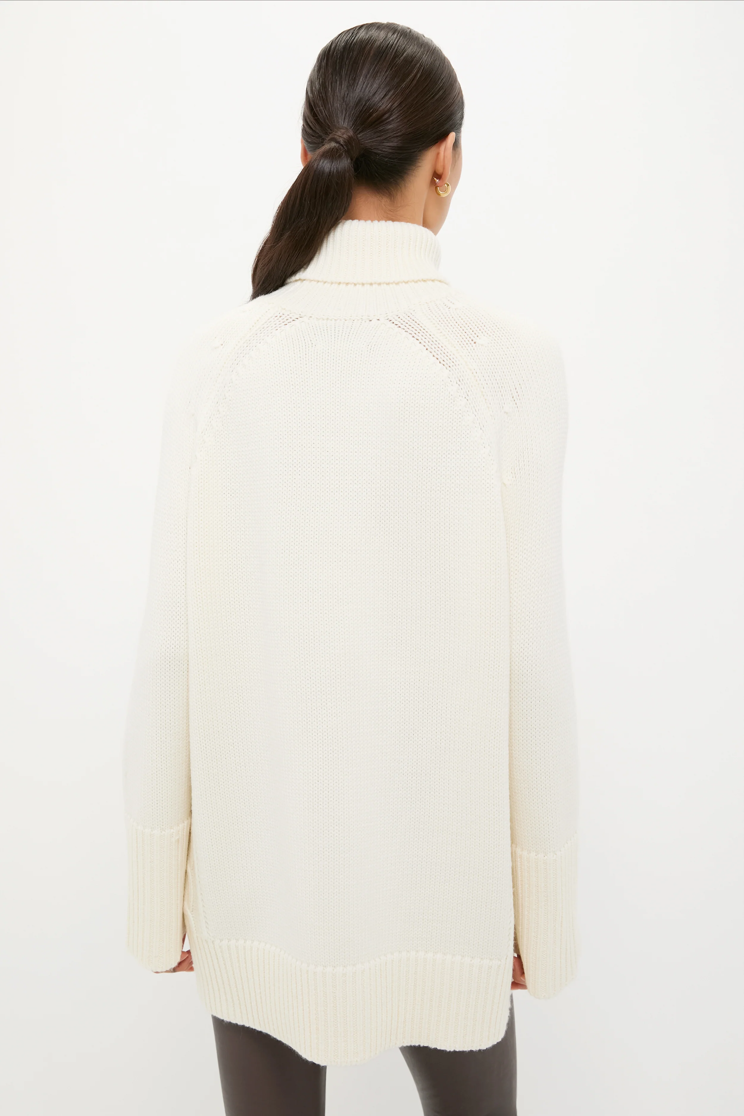 Ivory Louisa Turtleneck Sweater - Image 4