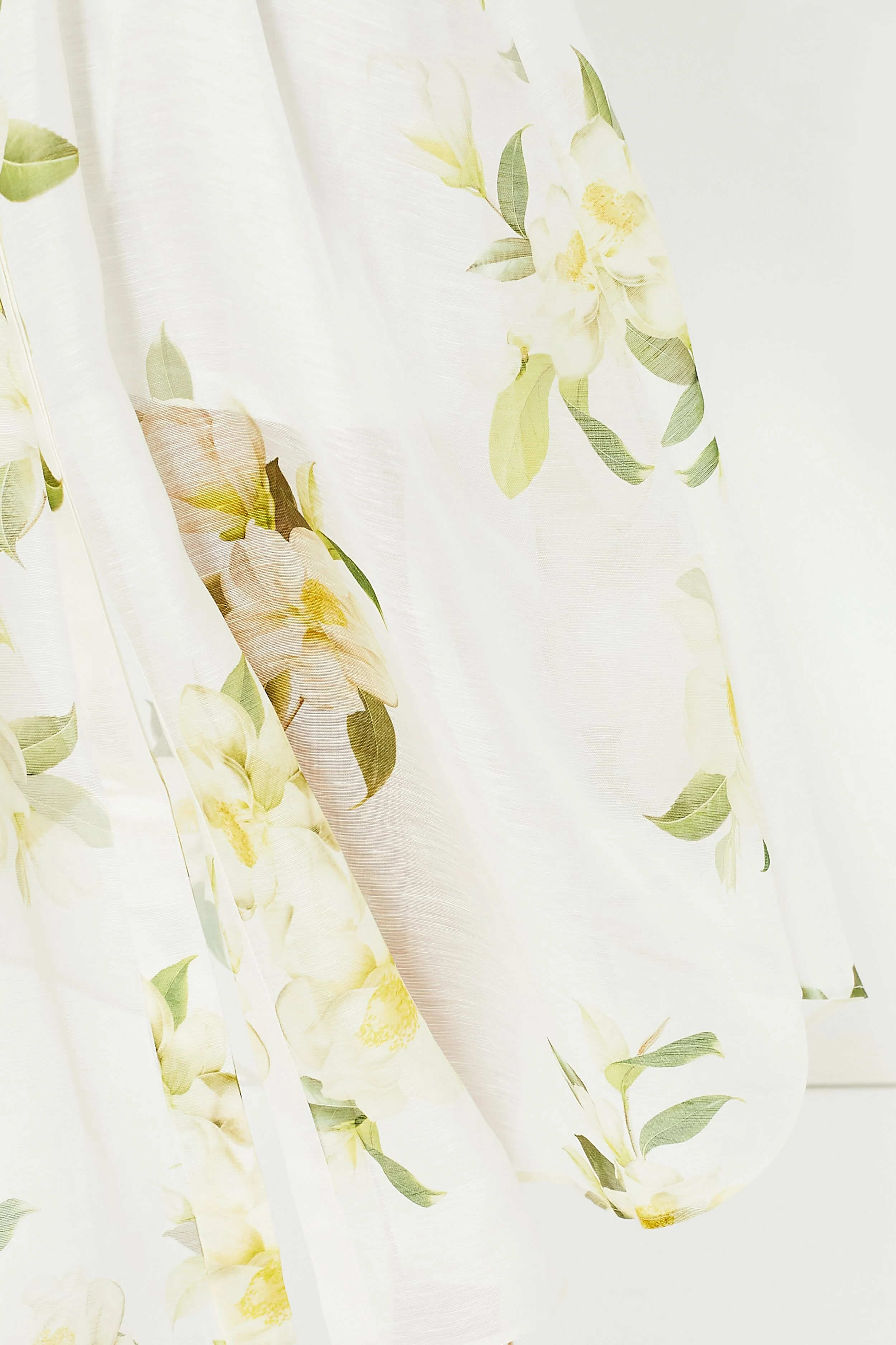 Ivory Magnolia Harmony Draped Shirt Dress - Image 7