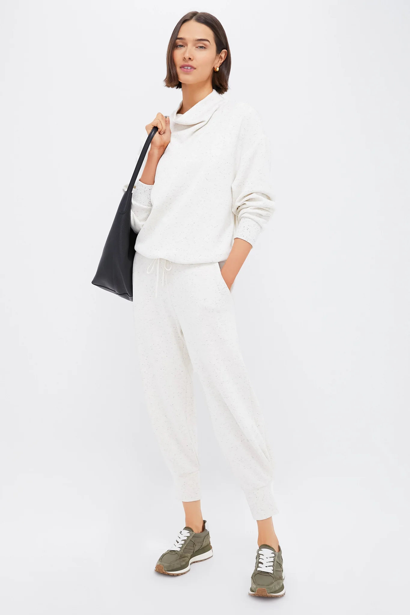 Ivory Marl Fleck Betsy Sweat - Image 2