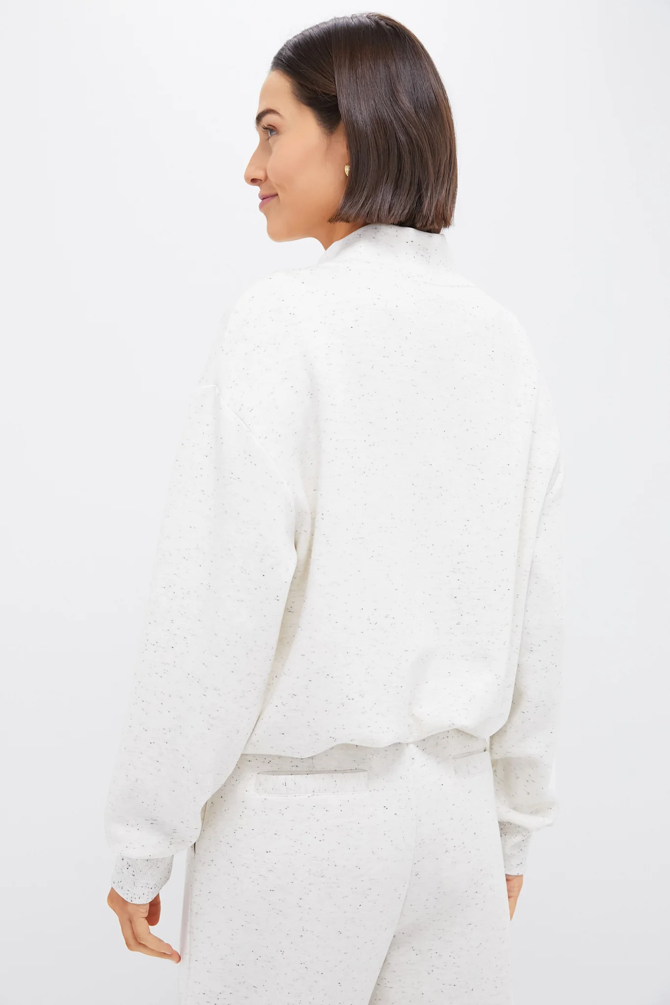 Ivory Marl Fleck Betsy Sweat - Image 4