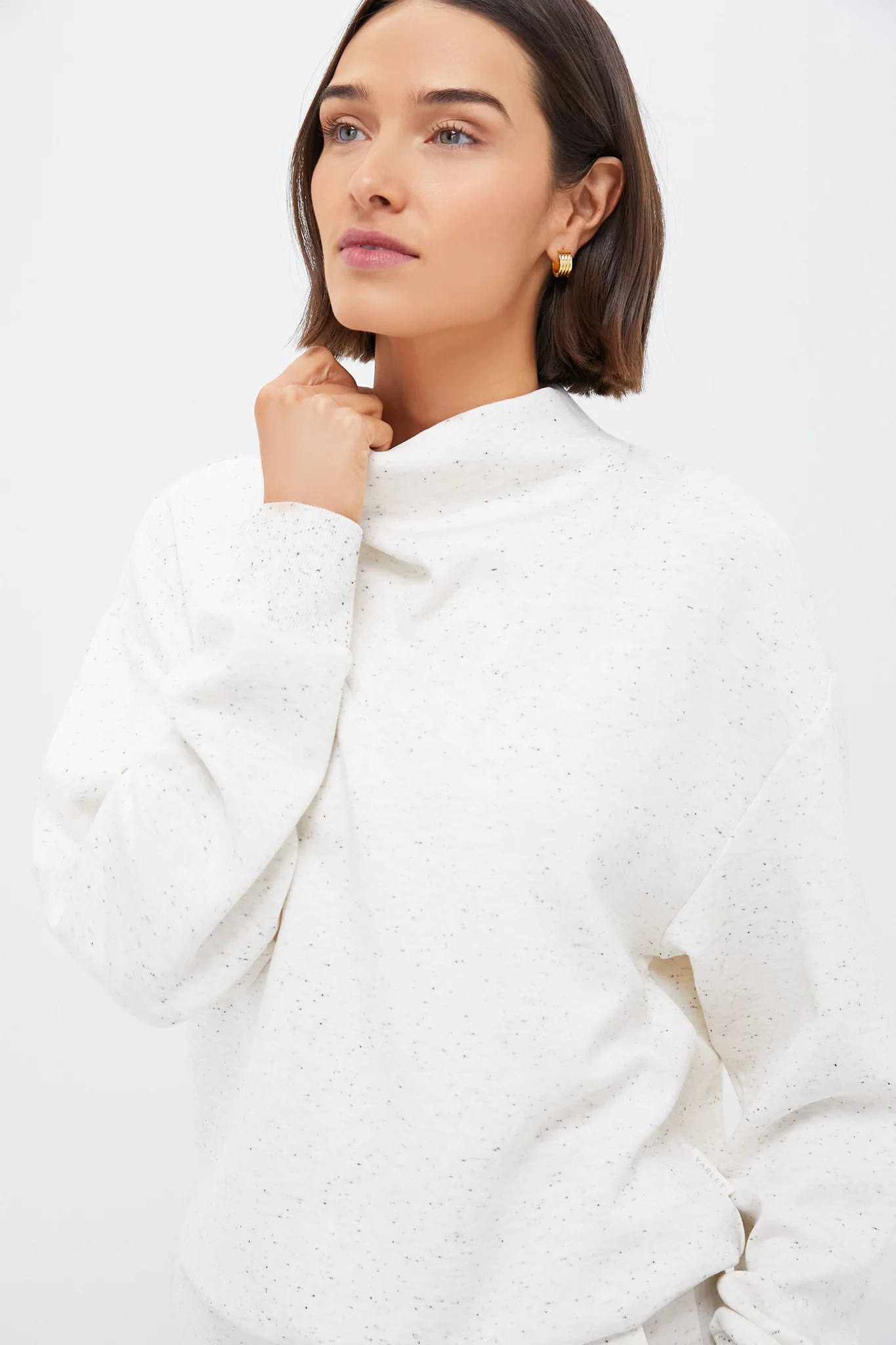 Ivory Marl Fleck Betsy Sweat - Image 5