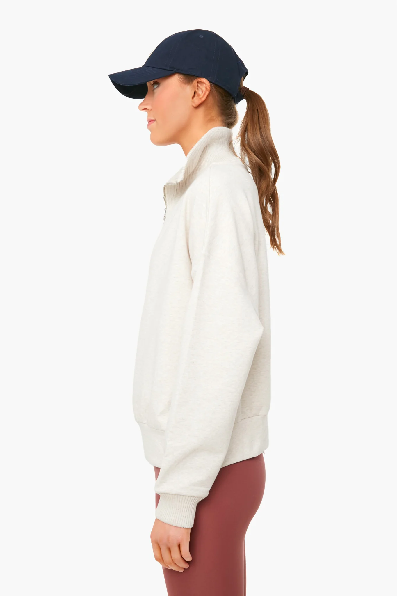 Ivory Marl Miller Sweat - Image 3