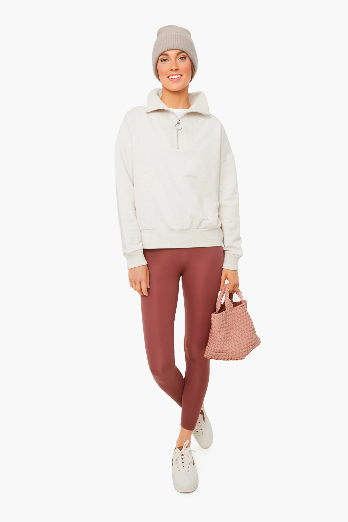 Ivory Marl Miller Sweat - Image 6