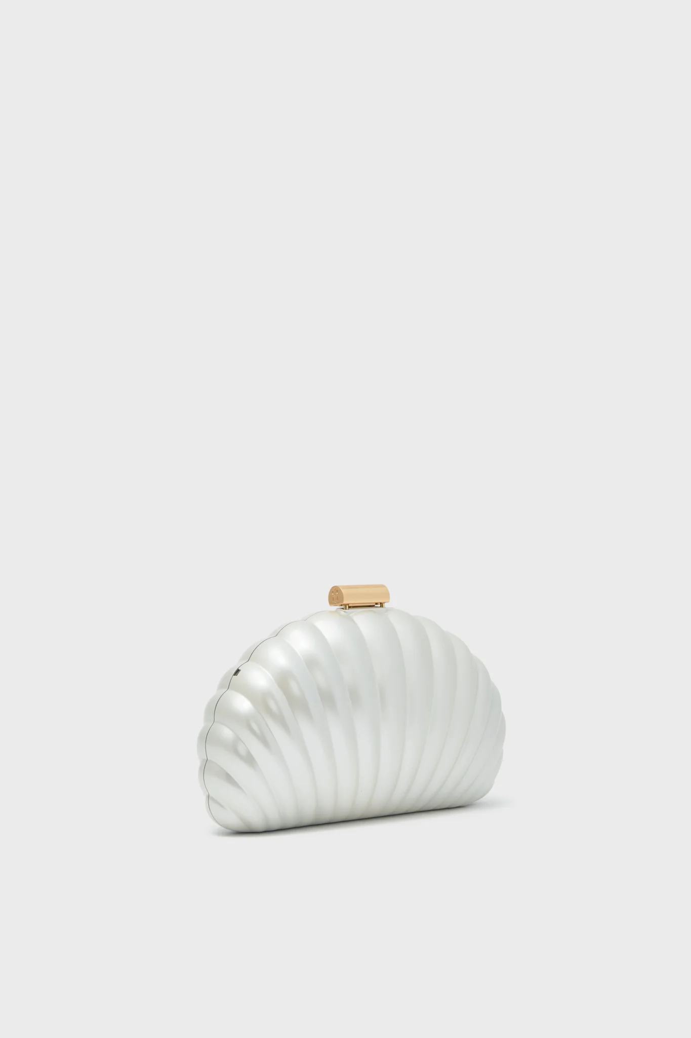 Ivory Monet Pearlized Shell Clutch - Image 4