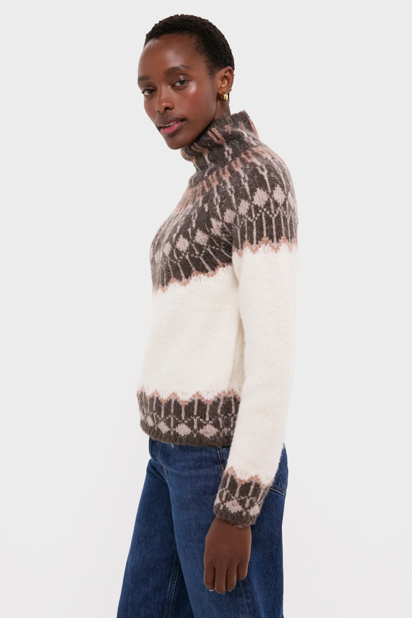 Ivory Multi Valentine Sweater - Image 3