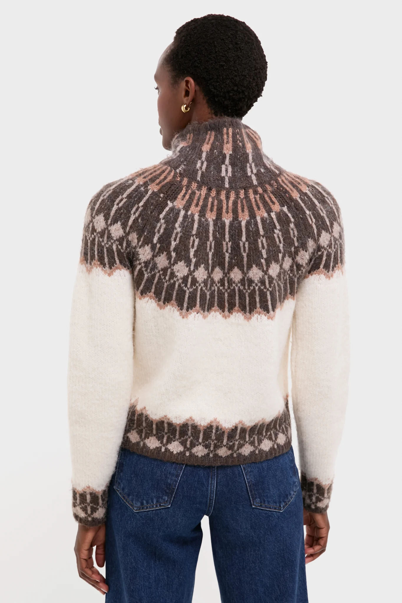 Ivory Multi Valentine Sweater - Image 4