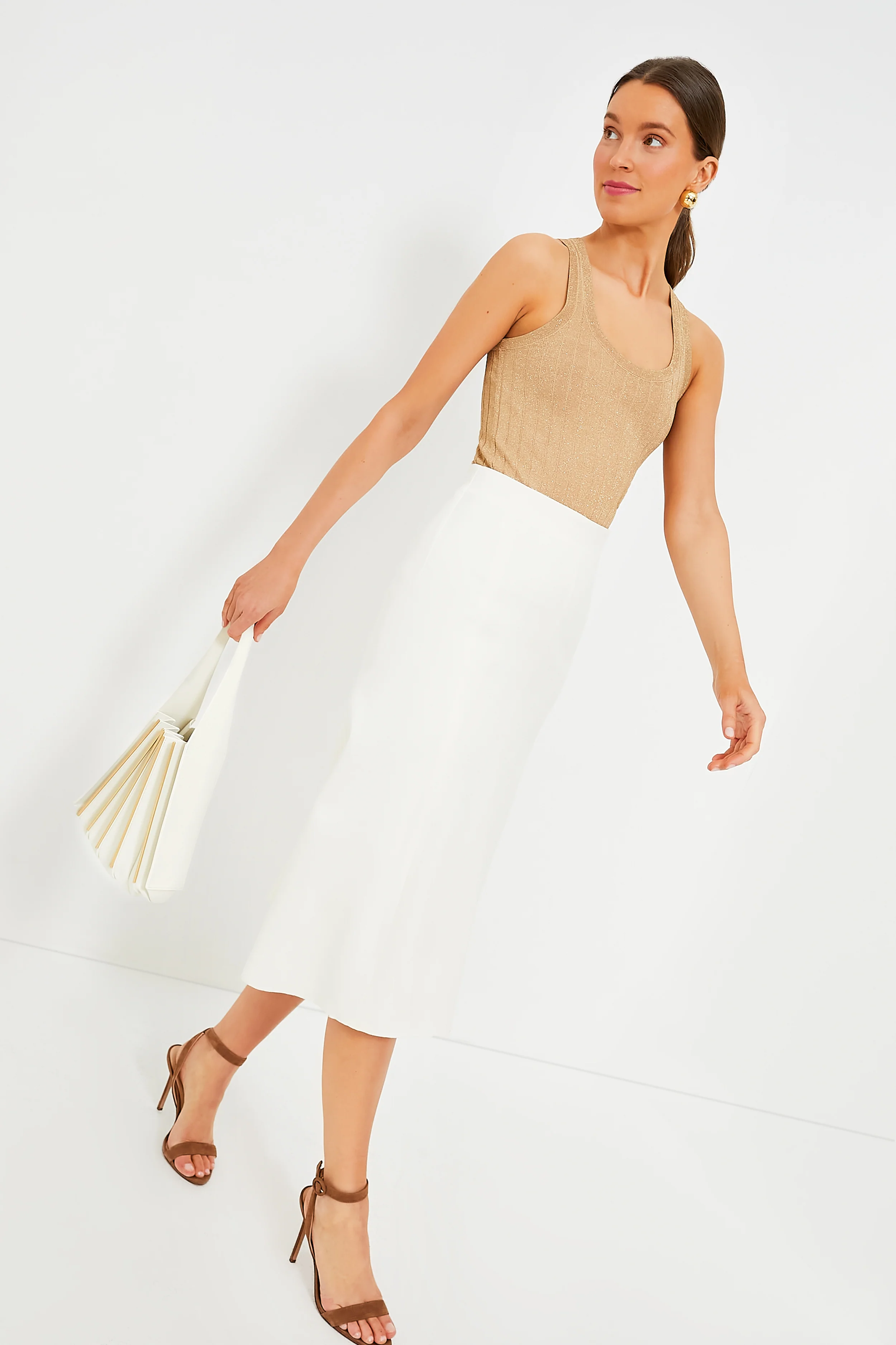Ivory Rola Folding Tote - Image 3