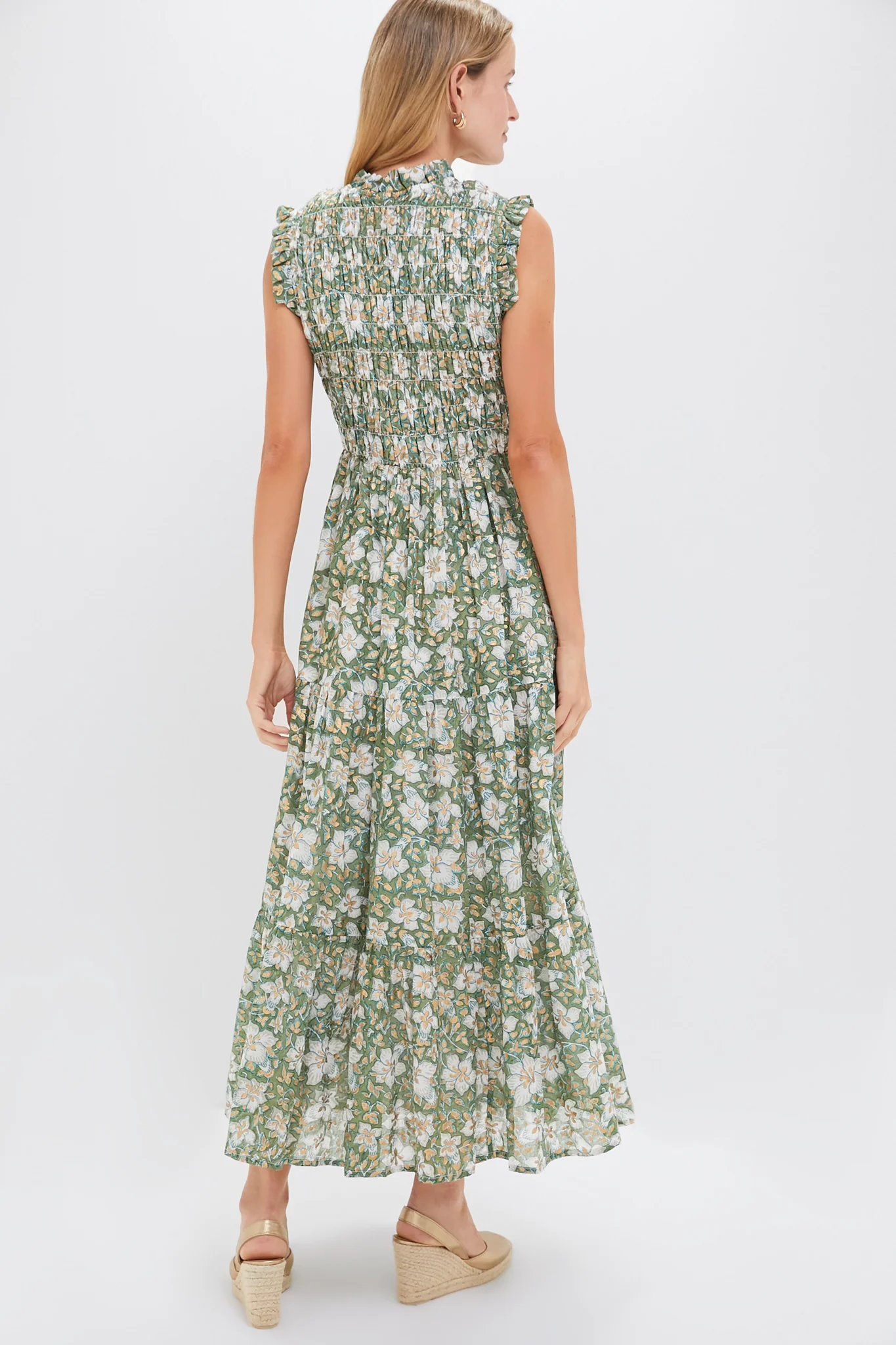 Ivy Olive Sleeveless Smocked Maxi Dress - Image 4