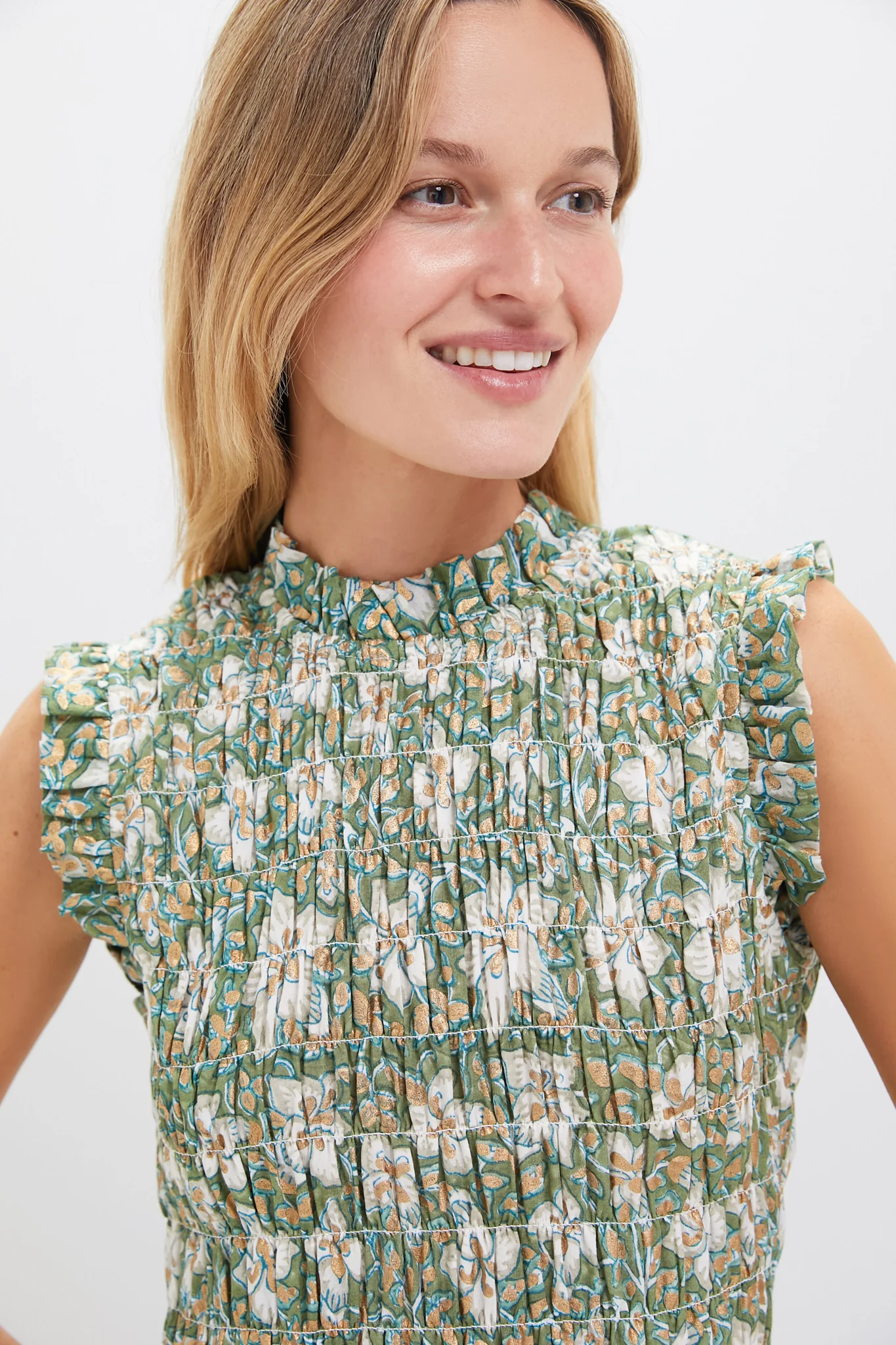 Ivy Olive Sleeveless Smocked Maxi Dress - Image 5