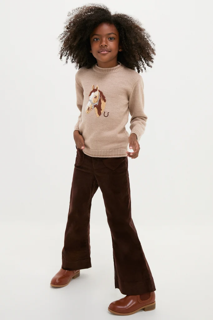 Jacquard Head Horse Jumper - Image 2