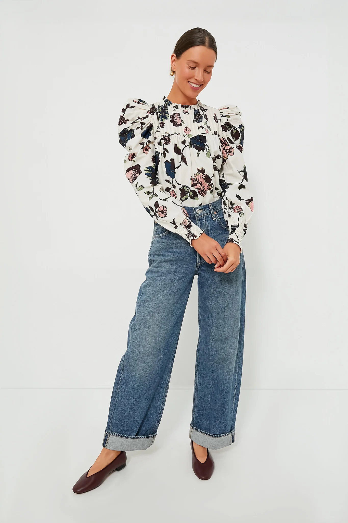 Jardin Print Irina Blouse - Image 6