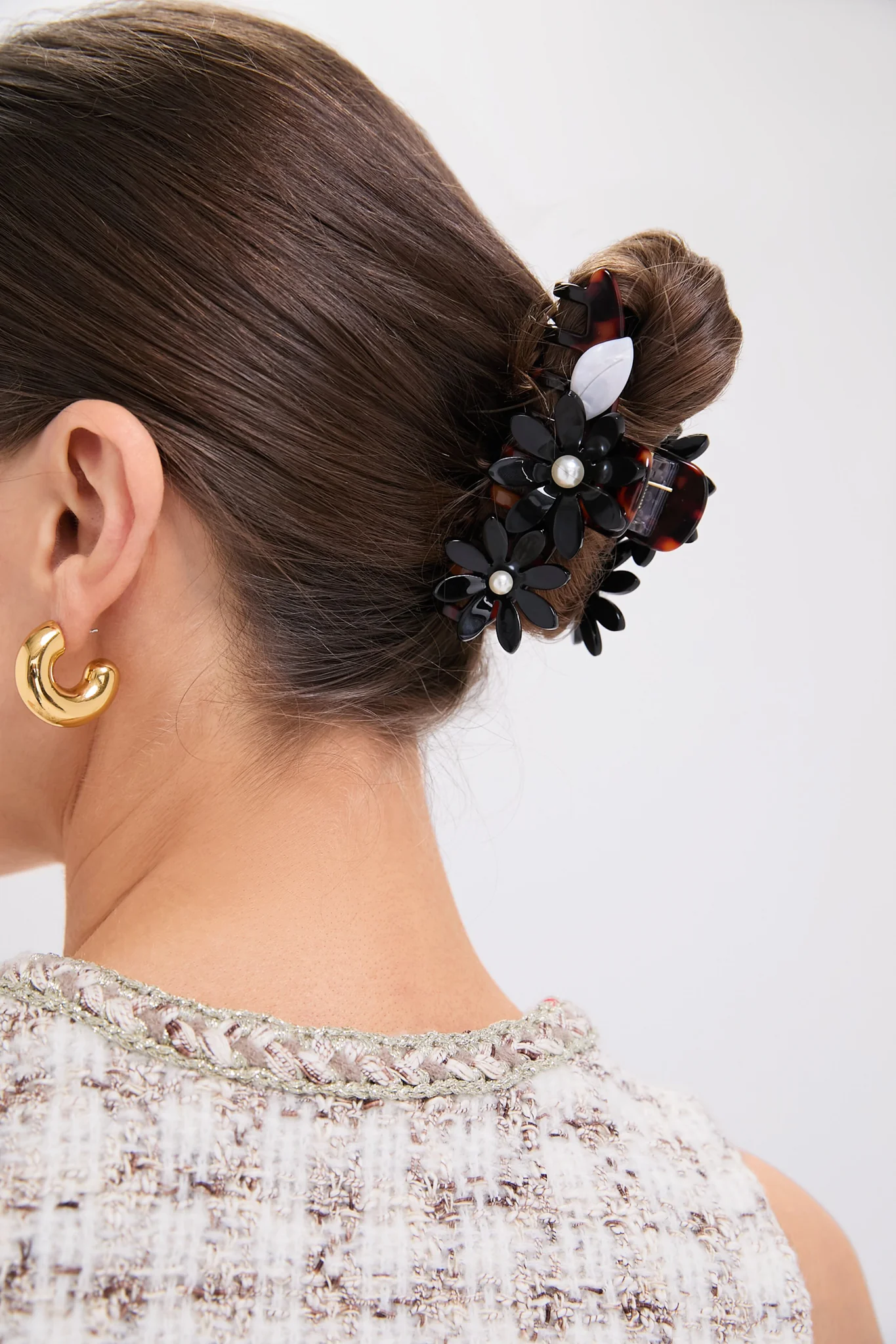 Jet Petunia Claw Clip - Image 2