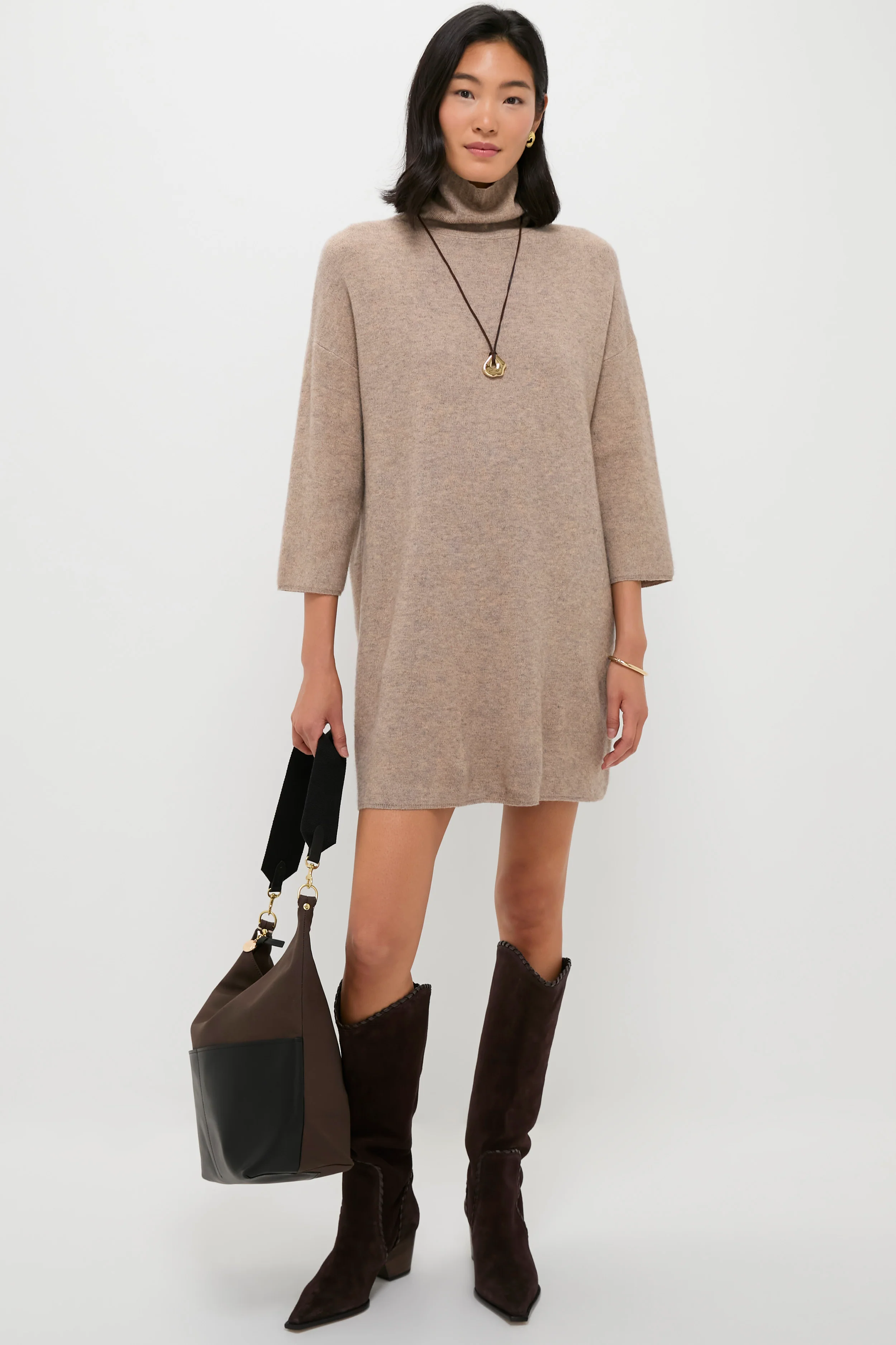 Kalamata and Black Two-Tone Sophie Bag - Image 3