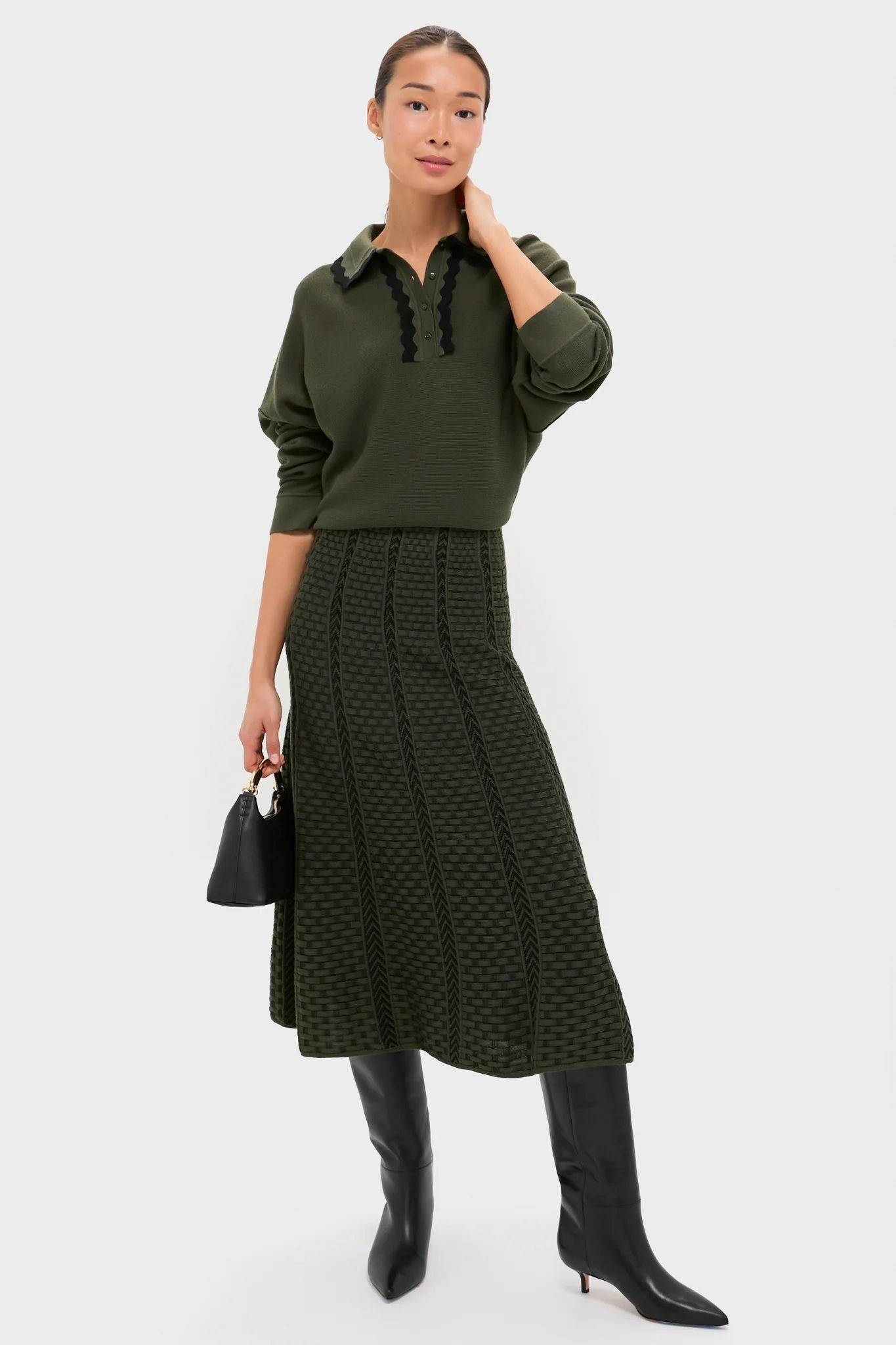 Khaki Alabama Skirt - Image 2