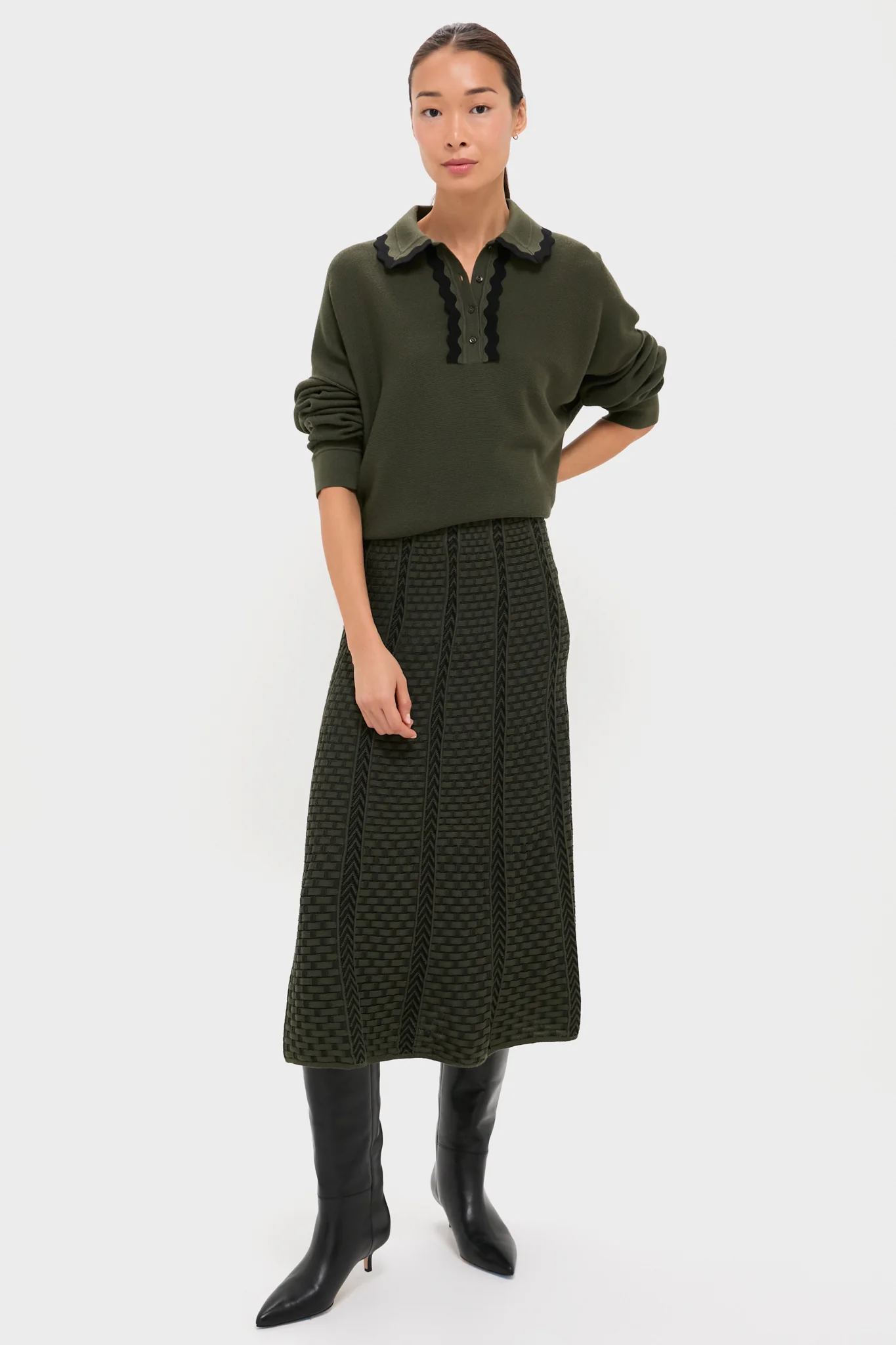 Khaki Alabama Skirt - Image 6