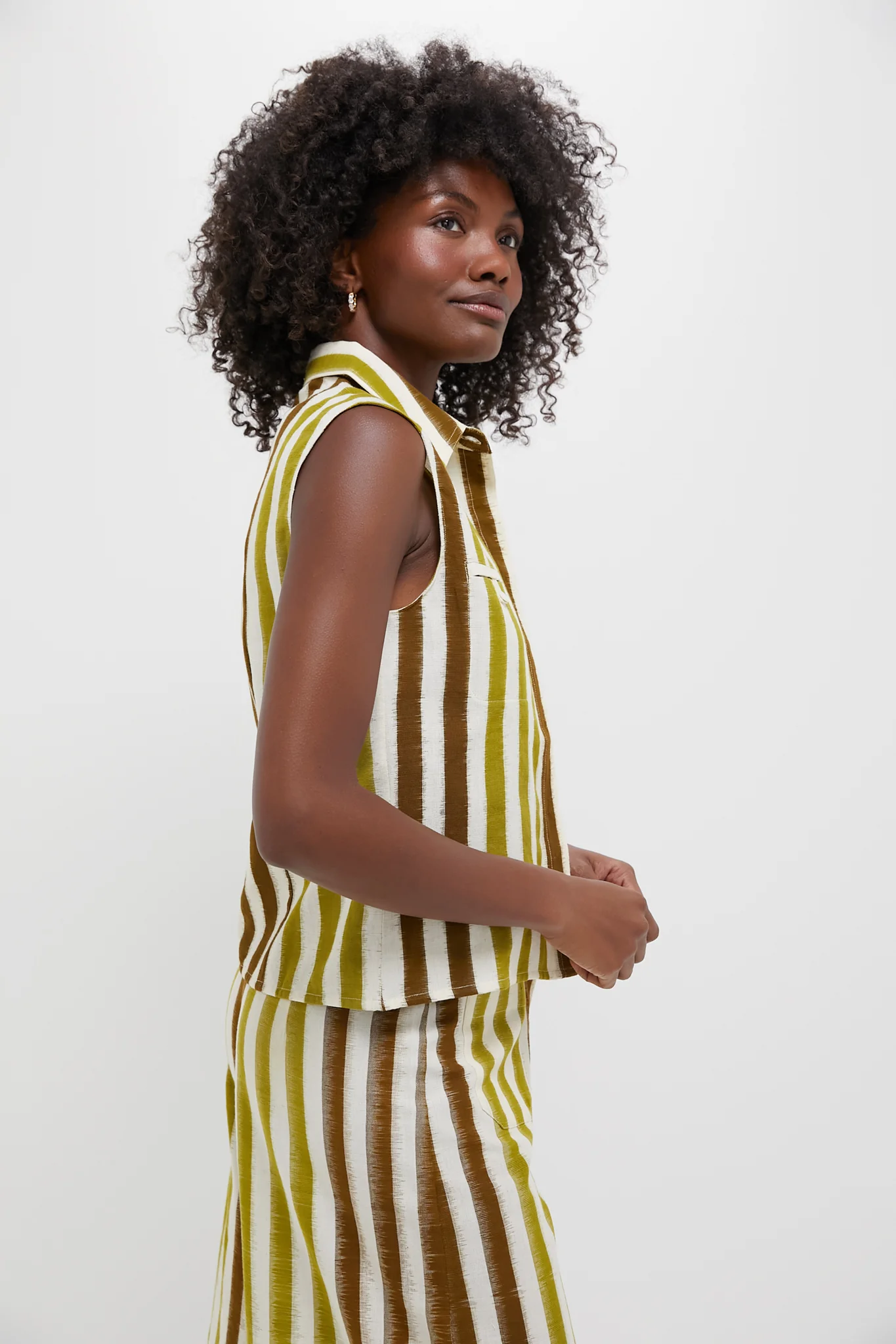 Kiwi Stripes Ylenia Top - Image 3