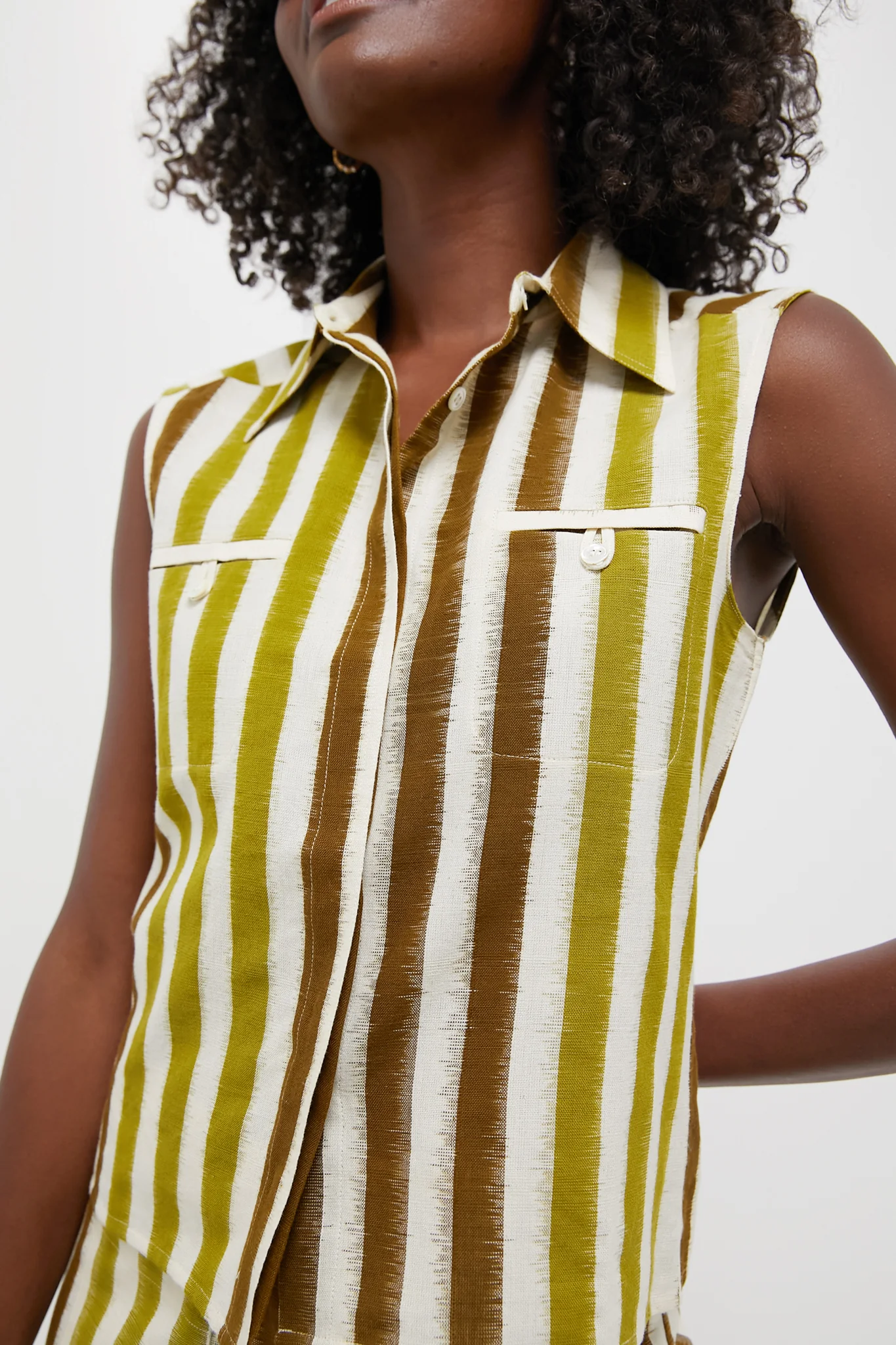 Kiwi Stripes Ylenia Top - Image 5