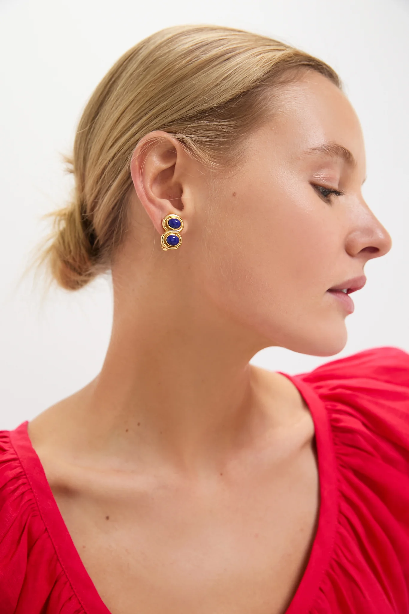 Lapis Light Earrings - Image 2