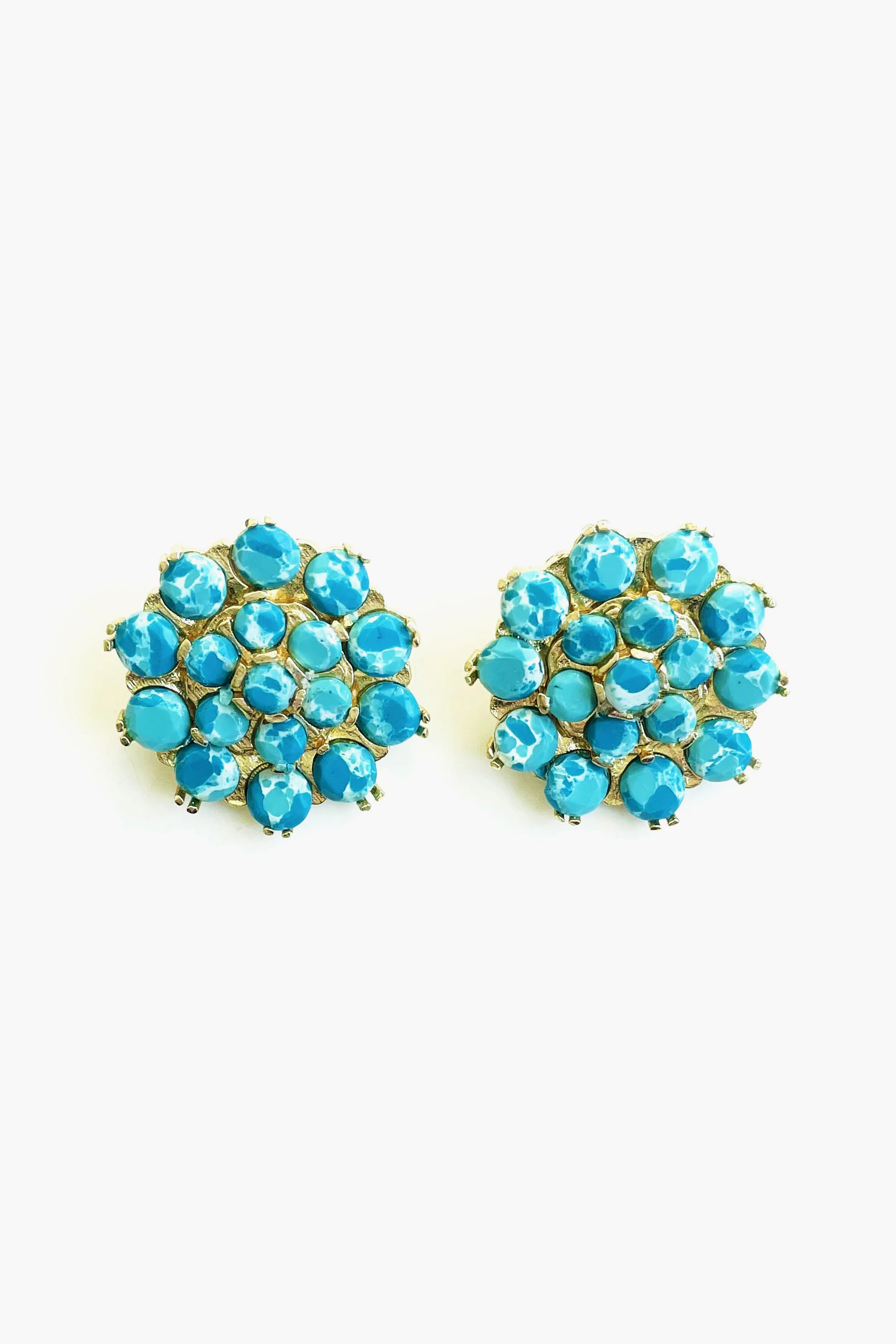 Larimar Stone Earrings