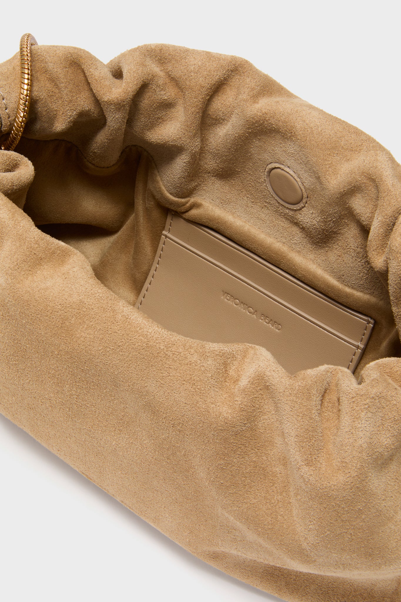 Latte Small Suede Stash Crossbody - Image 5