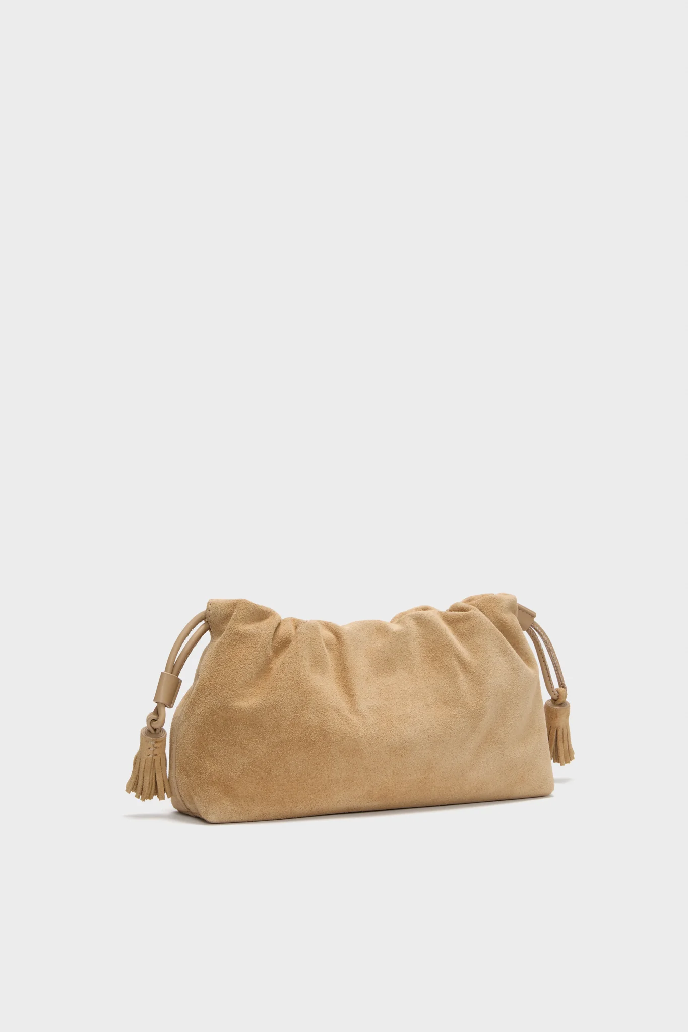 Latte Small Suede Stash Crossbody - Image 6