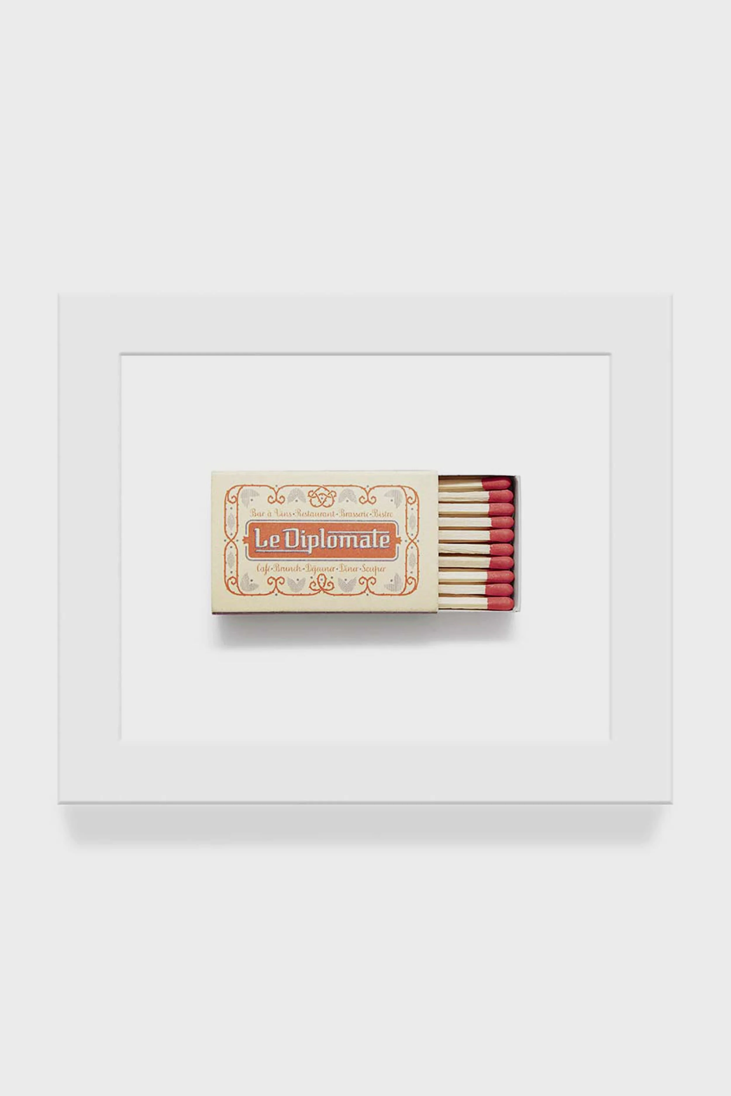 Le Diplomate (DC) Matchbook Print - Image 2