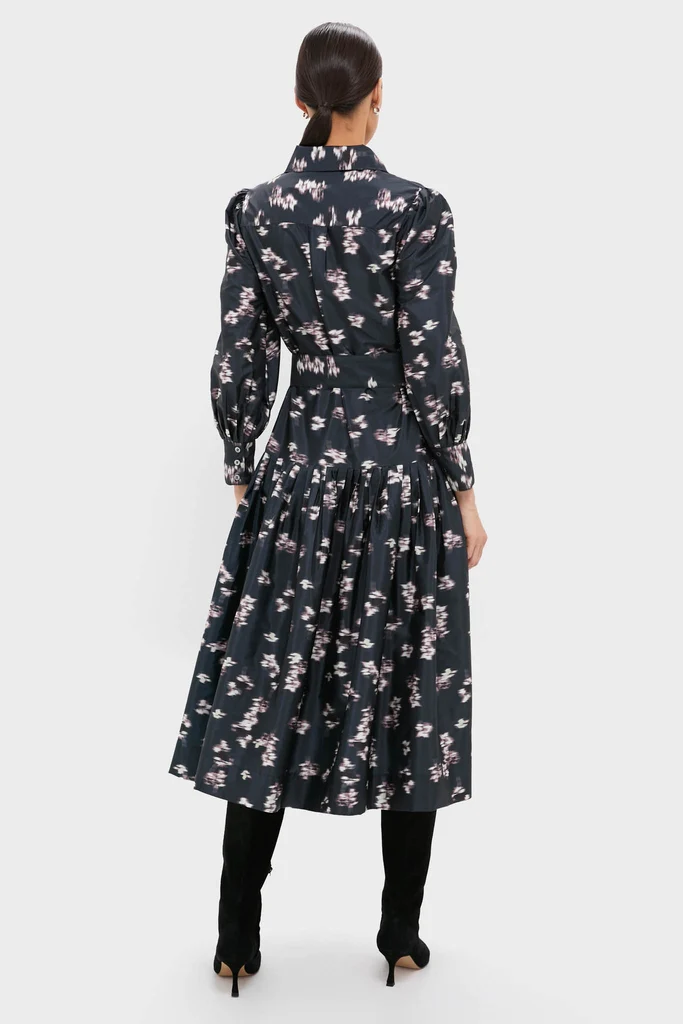 Lebombo Black Nora Midi Dress - Image 5