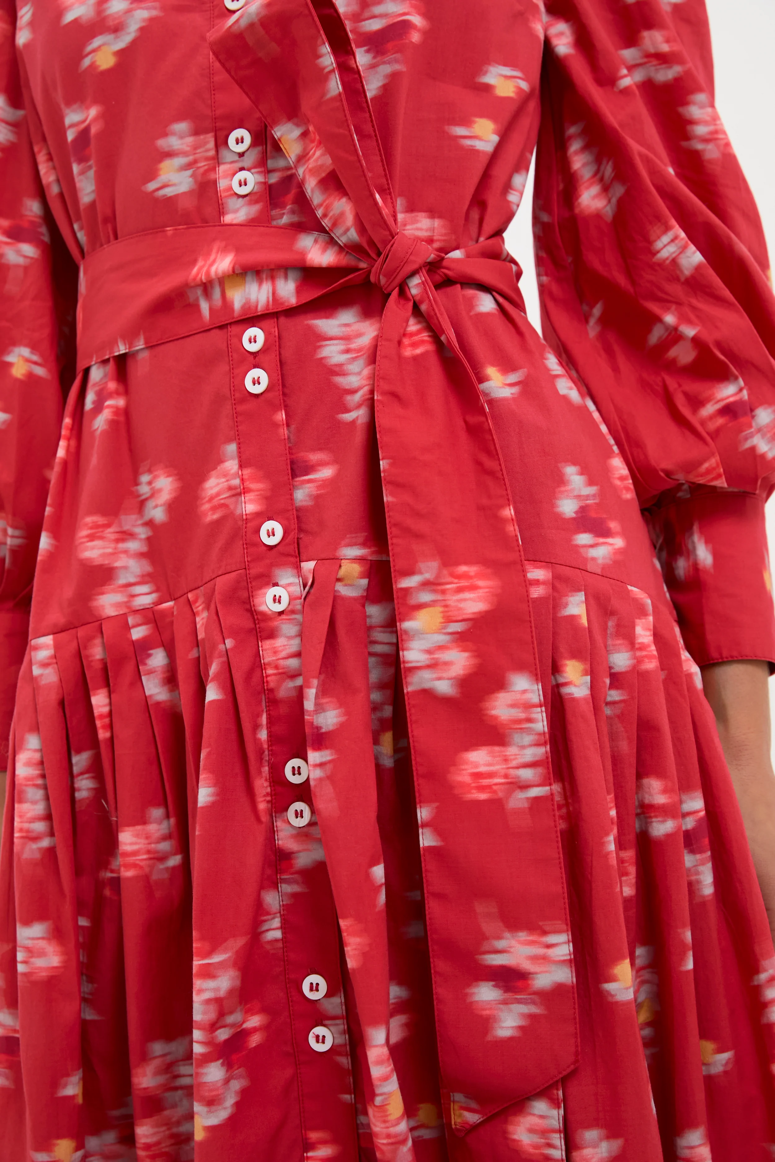 Lebombo Rust Nora Midi Dress - Image 5