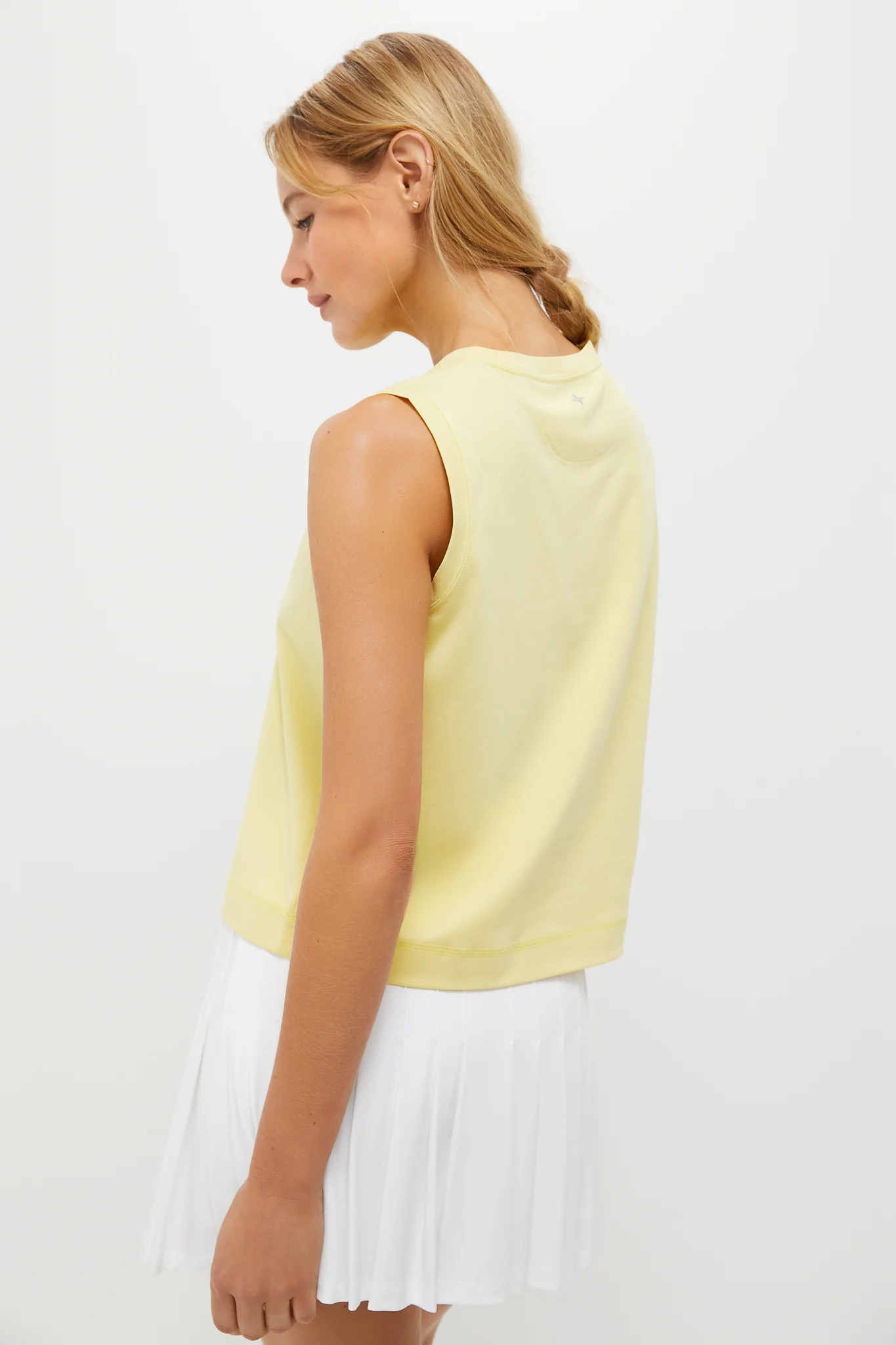 Lemongrass Performance Cotton Sasha Tank - Image 6