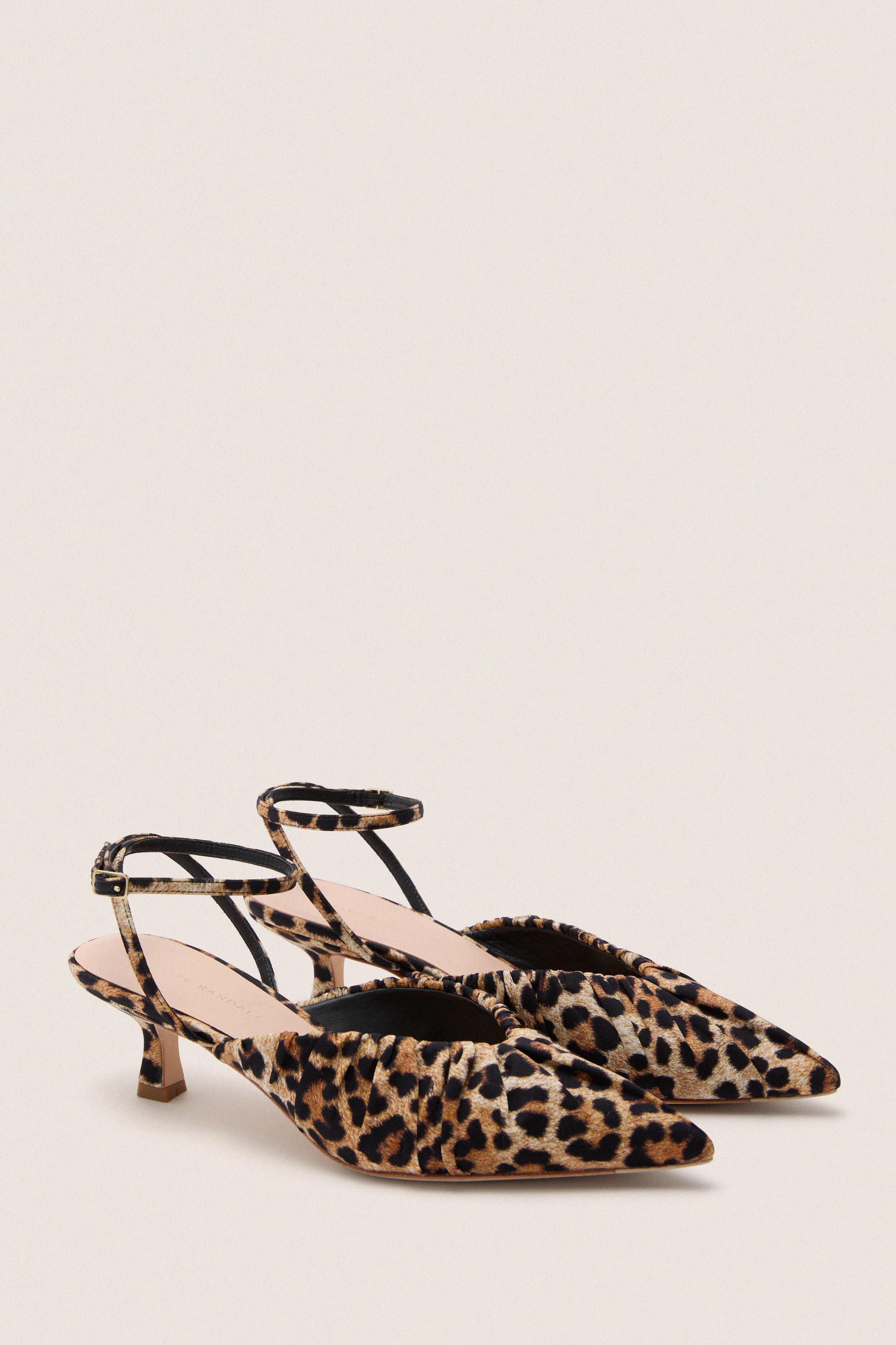 Leopard Jersey Rio Heels - Image 4