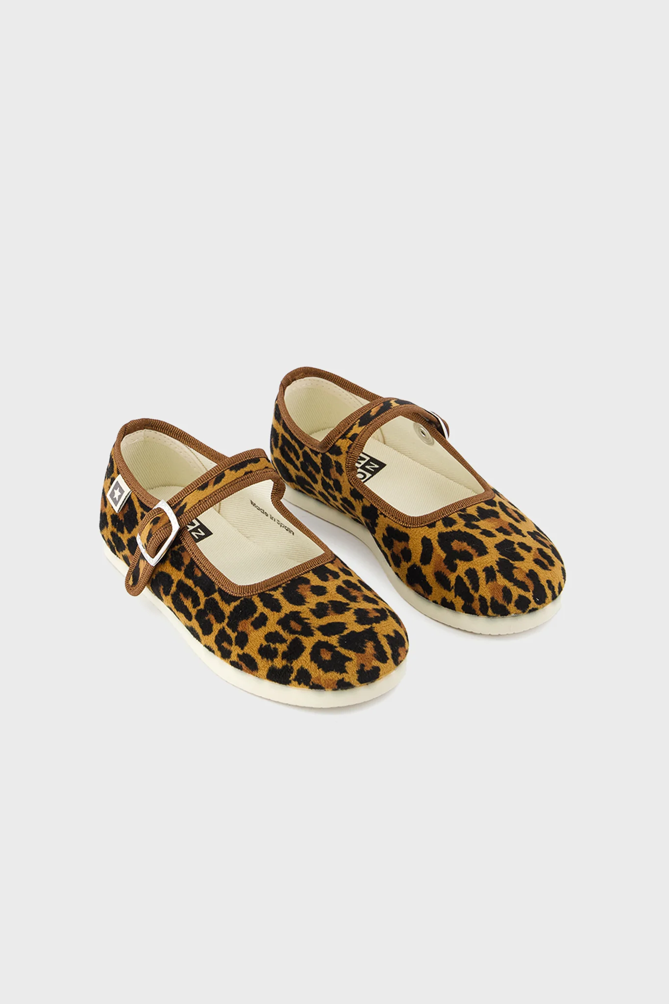 Leopard Mary Jane Flats - Image 3