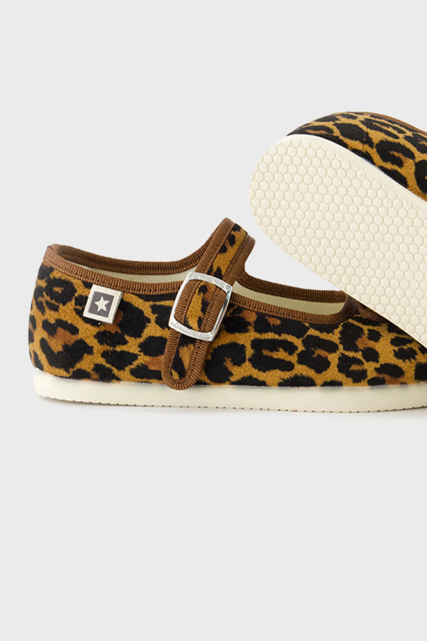 Leopard Mary Jane Flats - Image 4