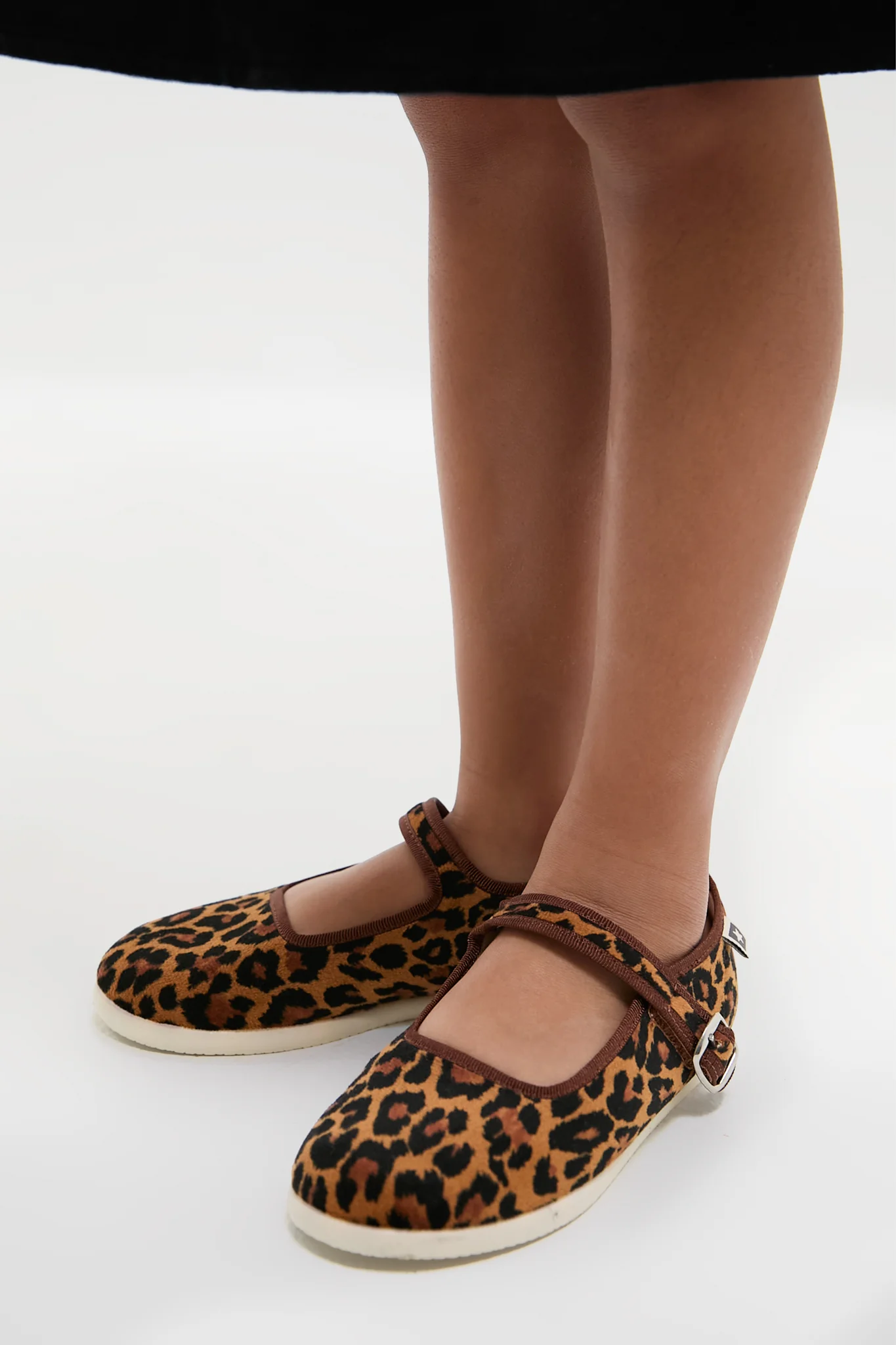 Leopard Mary Jane Flats - Image 5