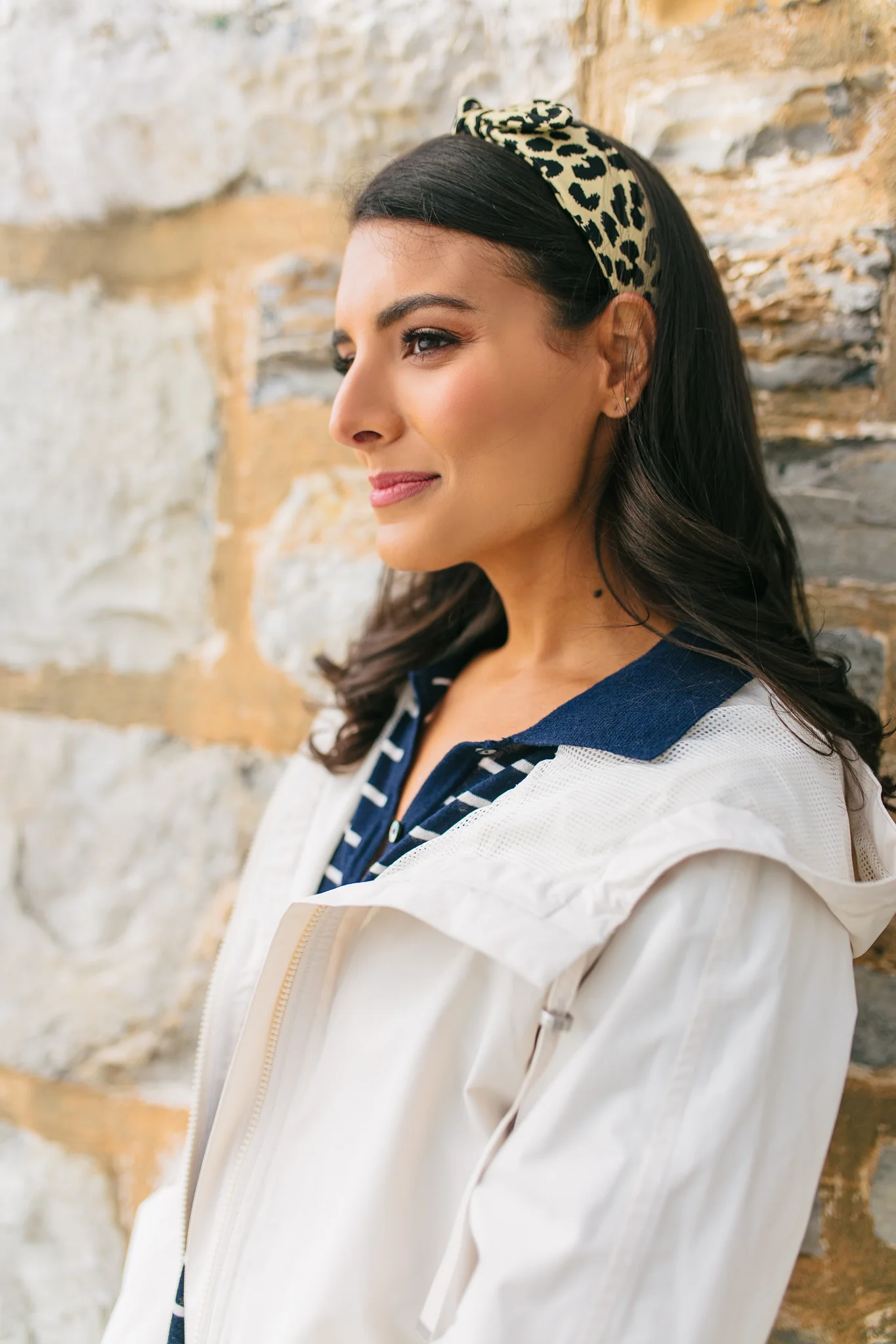 Leopard Meadow Bow Knot Headband - Image 3